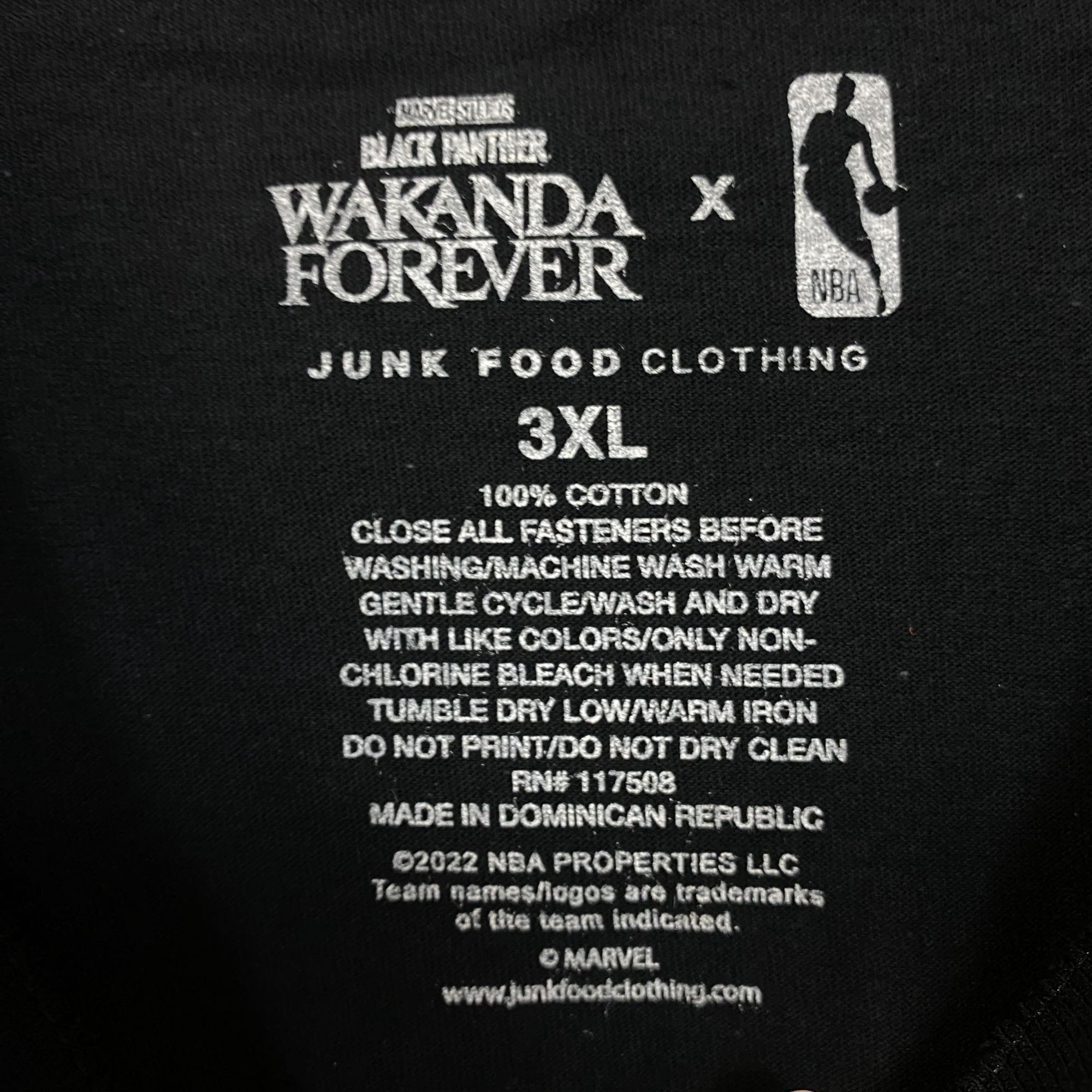 Junk Food Junk Food Phoenix Suns NBA x Marvel Black Panther Wakanda Fo Size US XXL / EU 58 / 5 - 4 Thumbnail