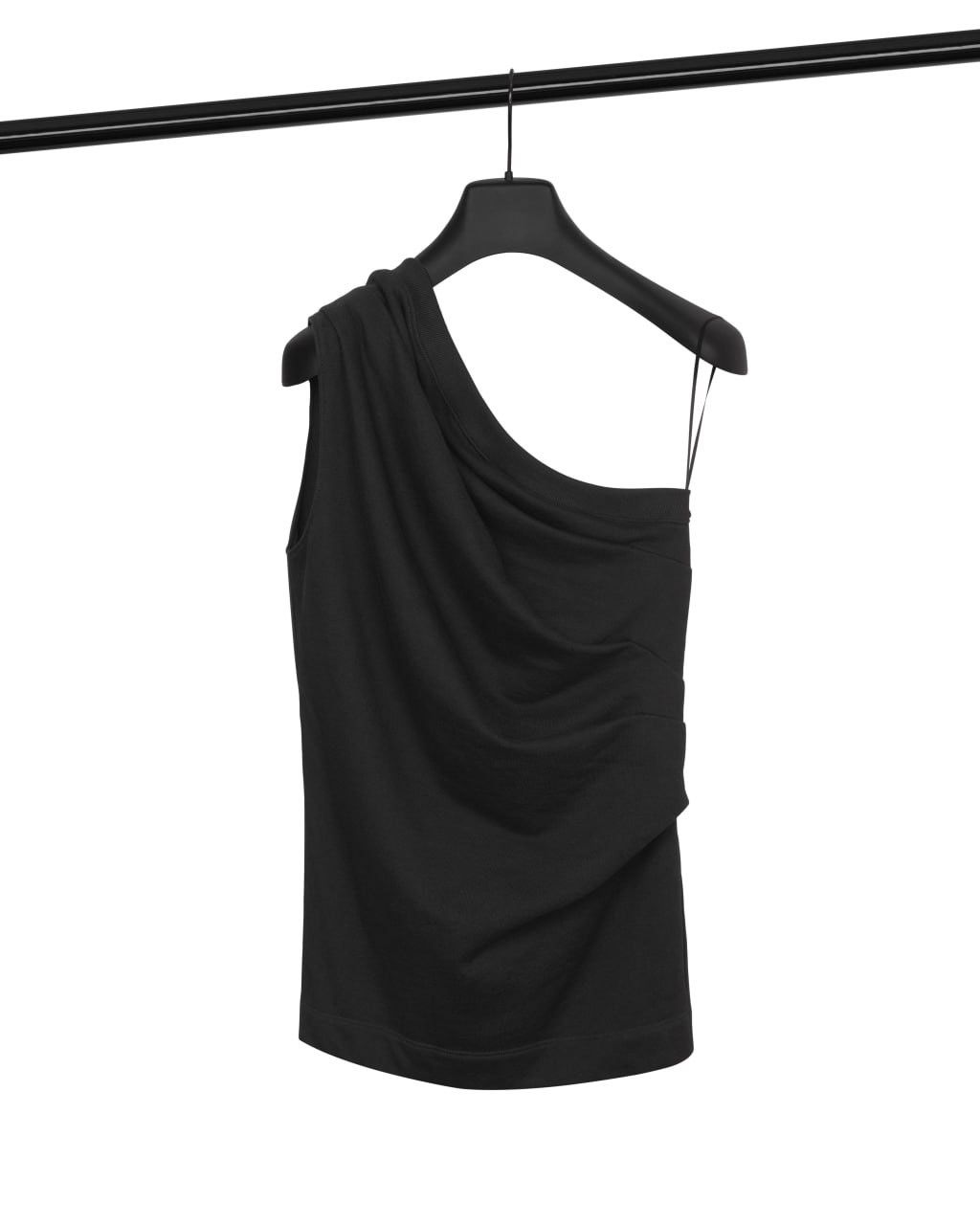 DRIES VAN NOTEN / One-Shoulder Cotton Top