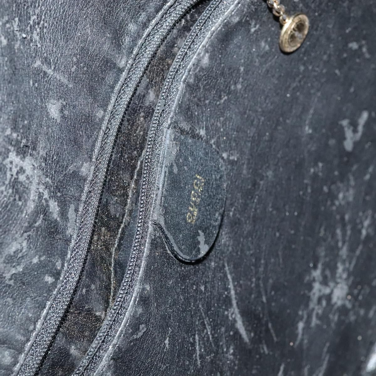 Gucci GUCCI Bamboo Hand Bag Leather Black Size ONE SIZE - 14 Thumbnail