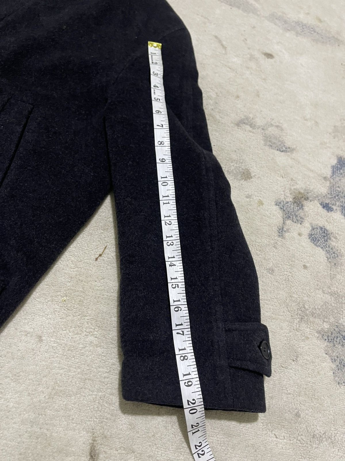 Yves Saint Laurent YSL Pour Homme Wool Coat Jacket Size US S / EU 44-46 / 1 - 21 Thumbnail