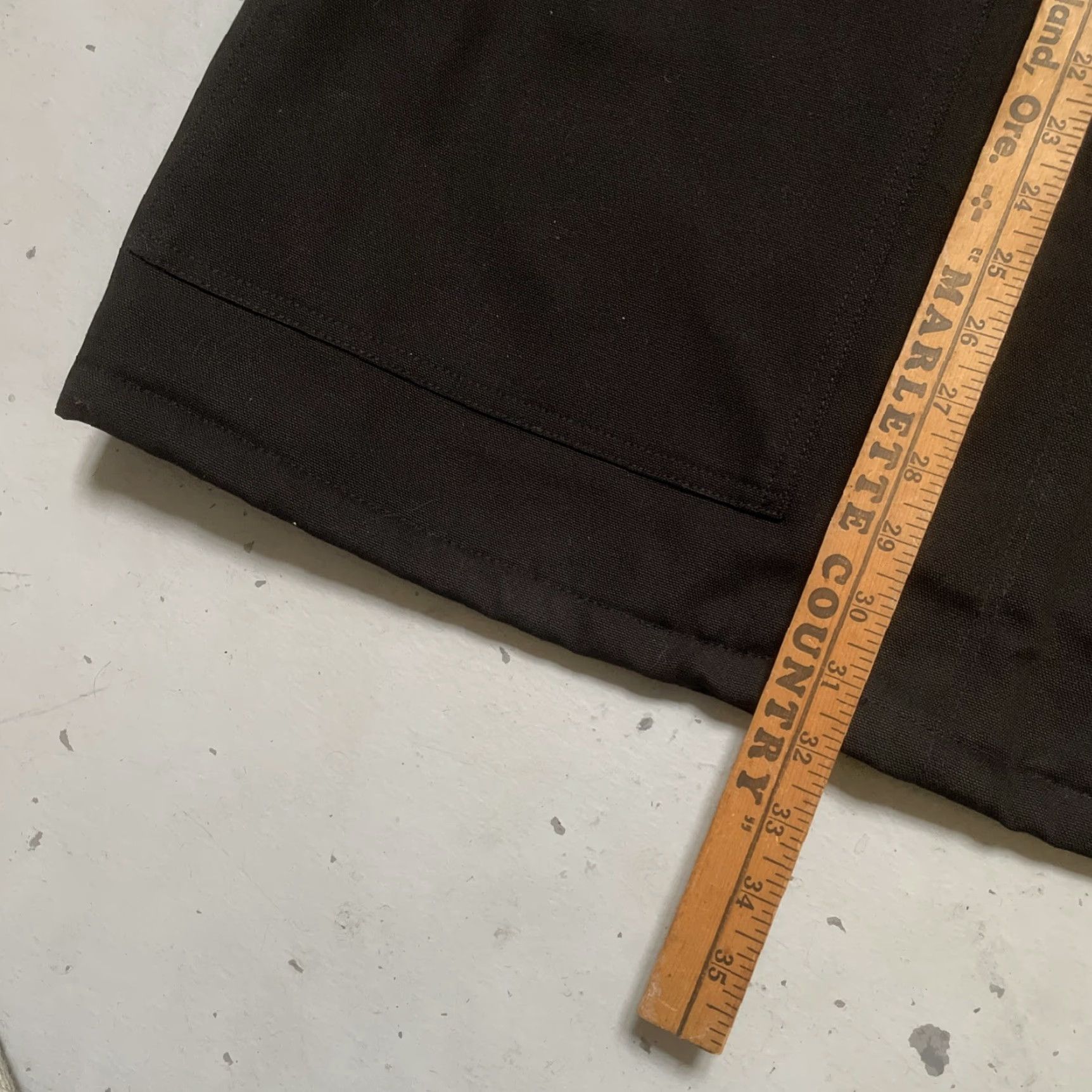 Carhartt VINTAGE Carhartt C04 Canvas Lined Utility Chore Jacket Black 46 NWOT USA 90s Workwear Mens Jacket Size US S / EU 44-46 / 1 - 5 Thumbnail