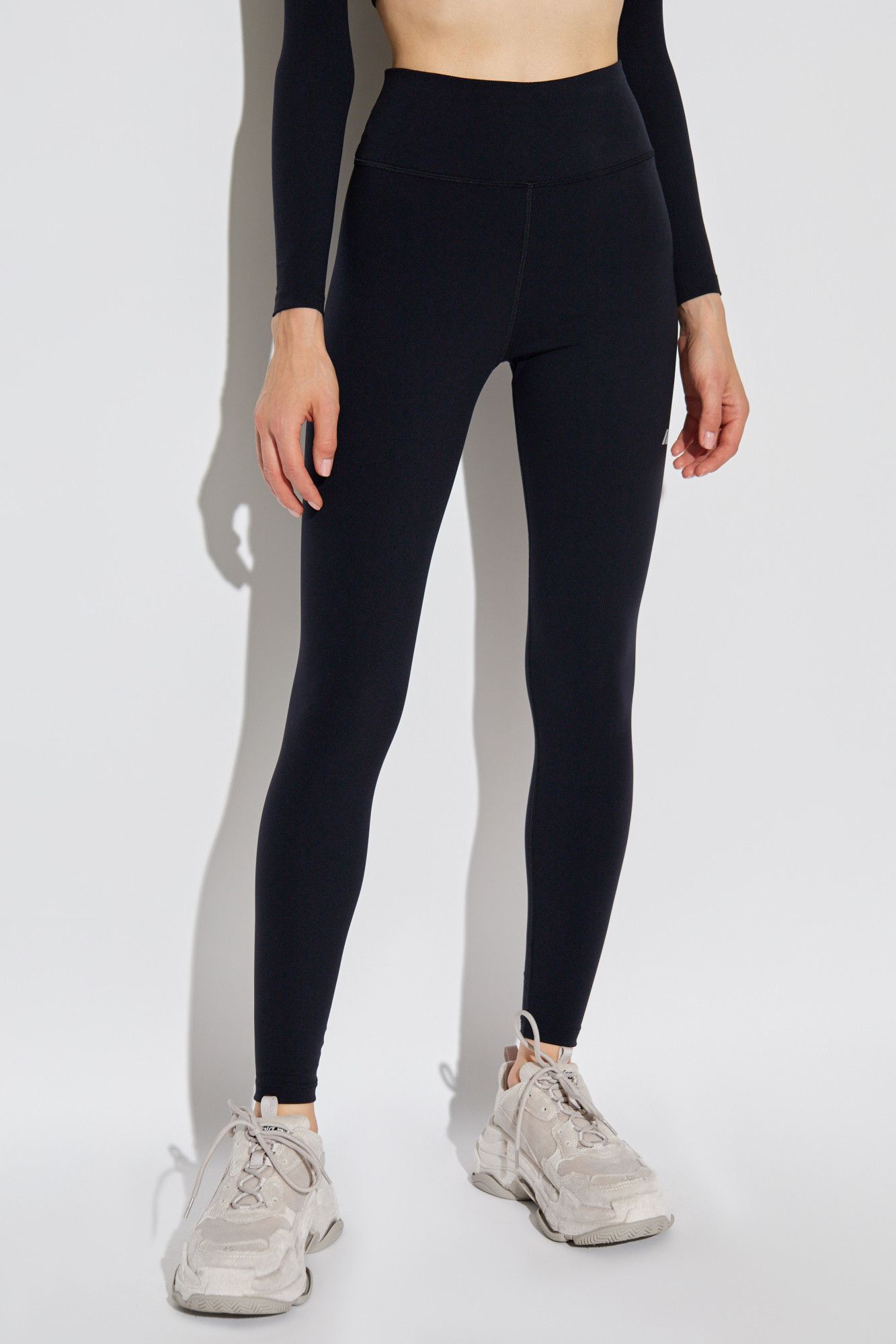 Balenciaga oc11z0526 Activewear Leggings in Black Size 28" / US 6 / IT 42 - 3 Thumbnail
