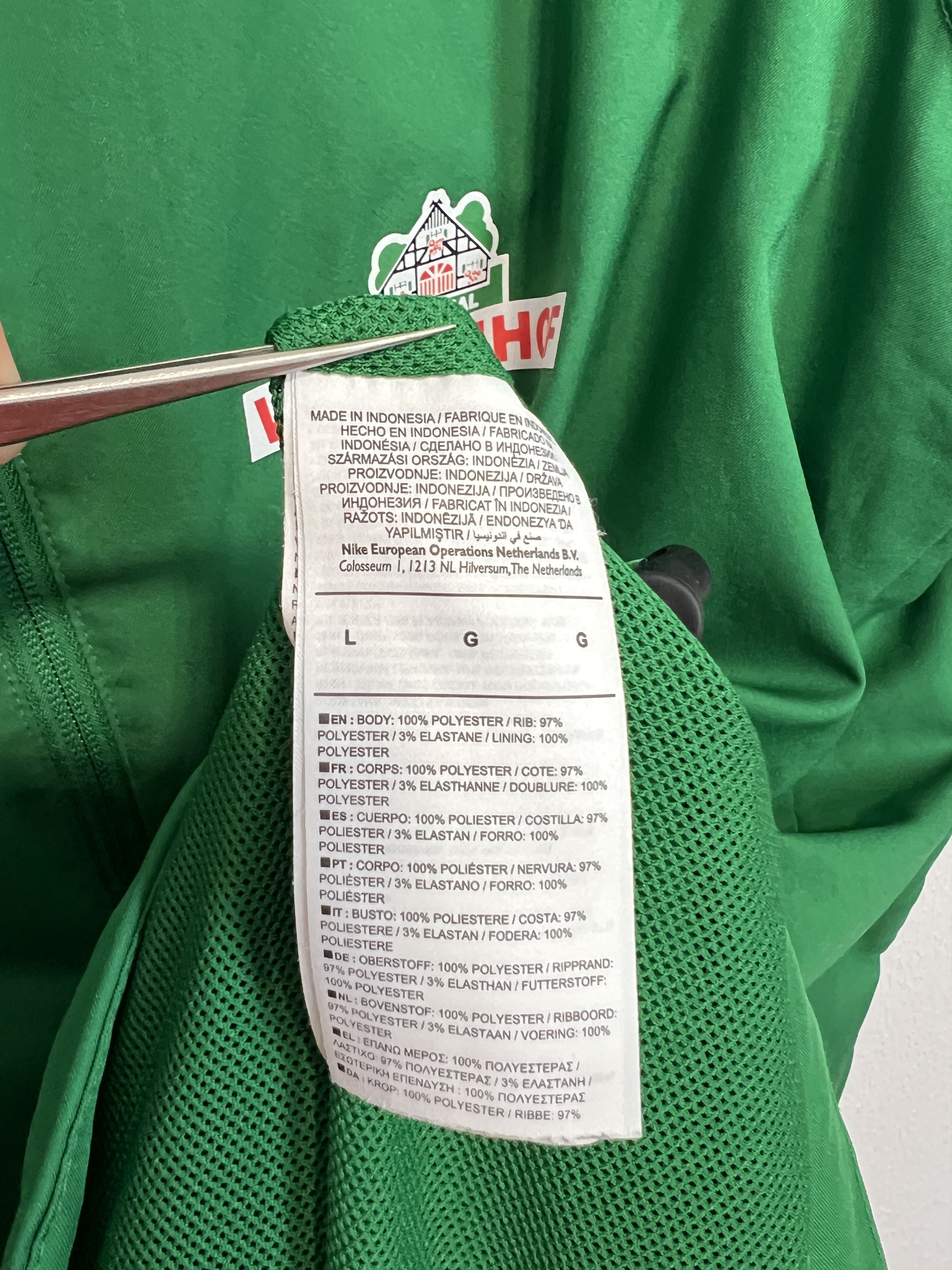 Nike Werder Bremen Football Jacket Soccer Track Top Zip Rare Hype Size US L / EU 52-54 / 3 - 9 Thumbnail