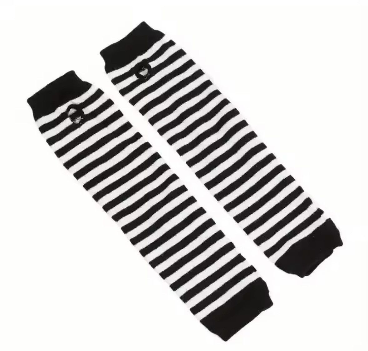 Other Gothic Black Fingerless Gloves Size ONE SIZE - 3 Thumbnail