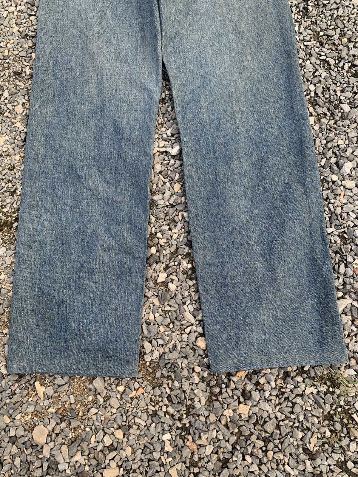 Kapital VINTAGE EDWIN 505X SELVEDGE BAGGY RUSTY DISTRESSED DENIM Size US 31 - 9 Thumbnail