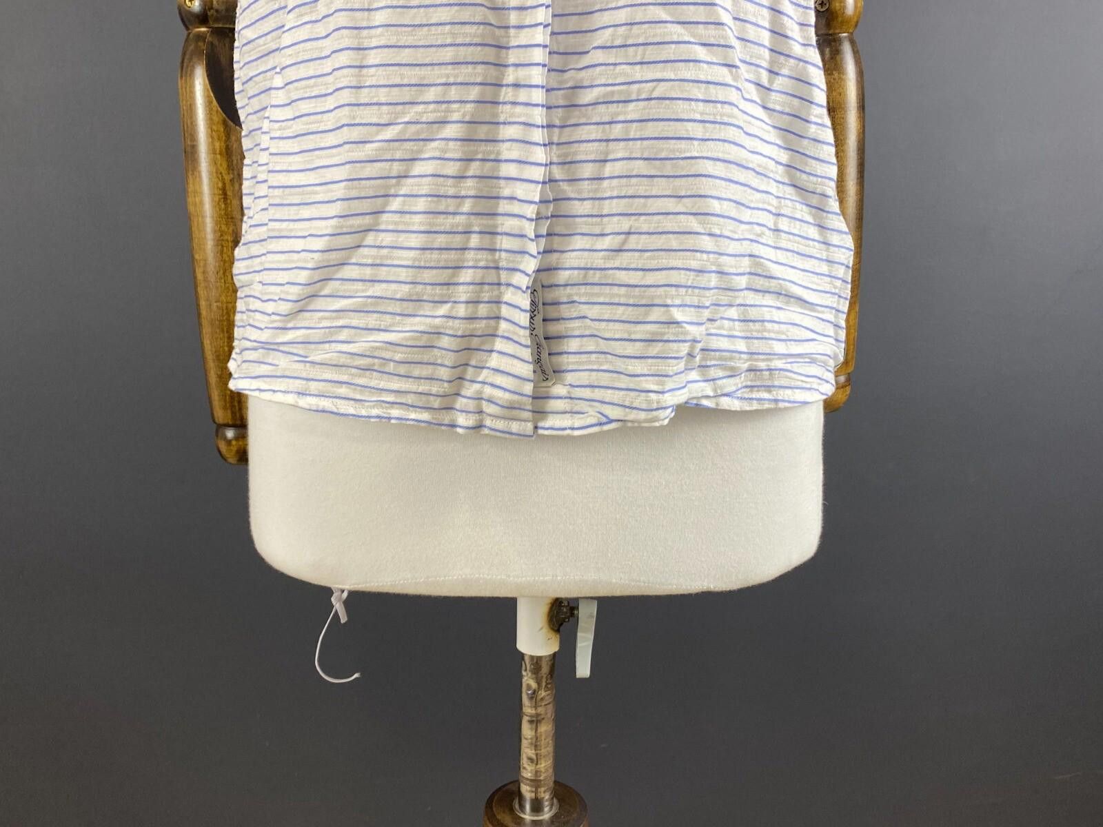 Edwin Edwin White Stripe W'Nadeen Sleeveless Shirt Size M Size M / US 6-8 / IT 42-44 - 3 Thumbnail