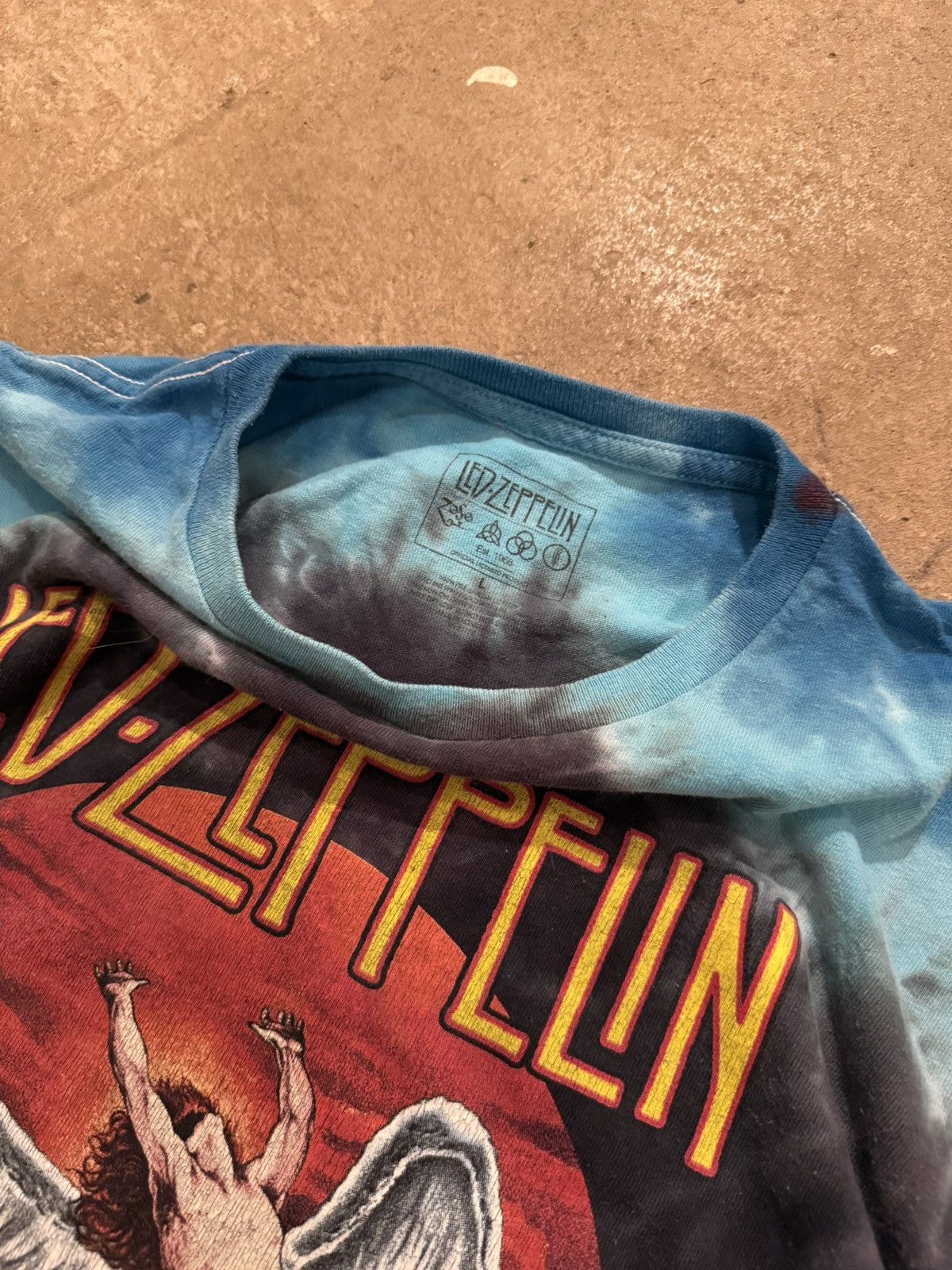 Led Zeppelin Vintage Led Zeppelin Band Tee Size US L / EU 52-54 / 3 - 3 Thumbnail