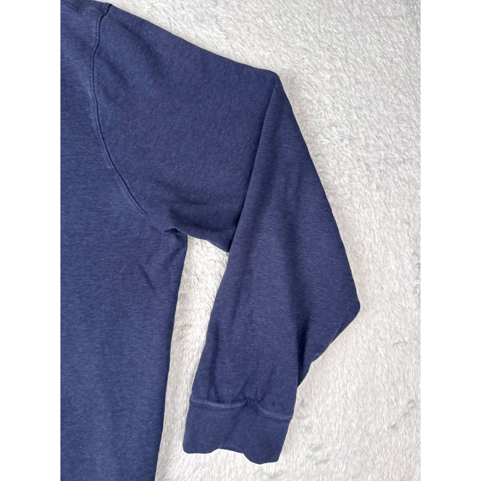 Polo Ralph Lauren Polo Ralph Lauren Sweater Adult XL Blue 1/4 Zip Mock Neck Cotton Blend Embroidered Logo Pullover Mens Size US XL / EU 56 / 4 - 2 Thumbnail