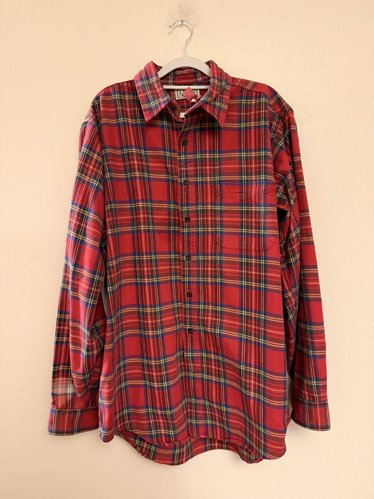 L.L. Bean Vintage L.L. Bean Flannel Size US L / EU 52-54 / 3 - 1 Thumbnail