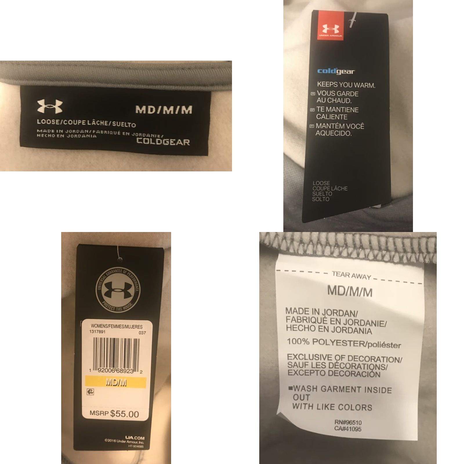 Under Armour VINTAGE Not Applicable Size M / US 6-8 / IT 42-44 - 8 Thumbnail