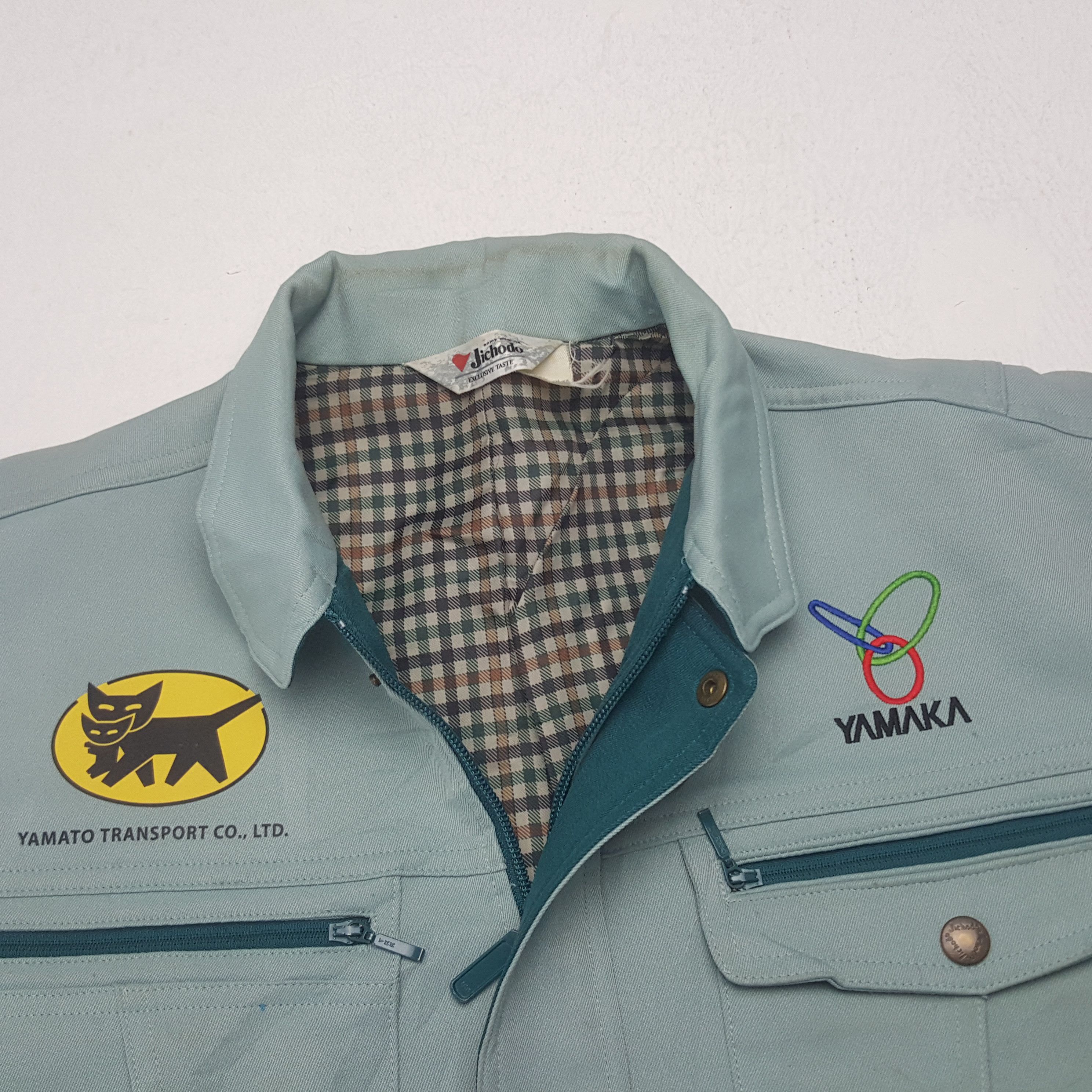 Japanese Brand × Vintage Vintage Yamato Transport Japanese Brand Jacket C288N15 Size US M / EU 48-50 / 2 - 5 Thumbnail