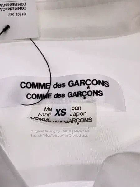 Comme des Garcons Comme Des Garcons White vintage lace blouse Size XS / US 0-2 / IT 36-38 - 3 Thumbnail