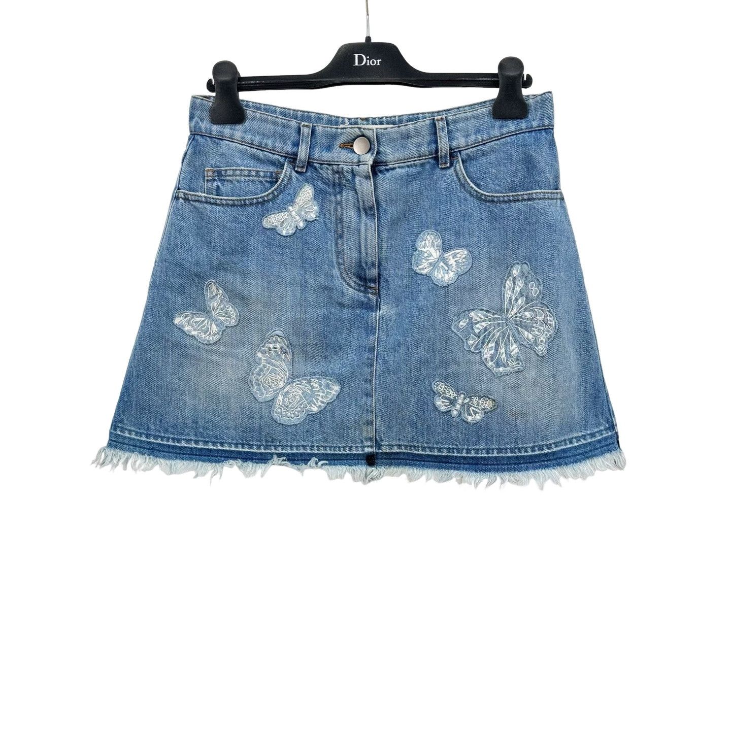 Valentino Valentino Butterfly Embroidered Mini Skirt Size 6 Size 28" / US 6 / IT 42 - 1 Thumbnail