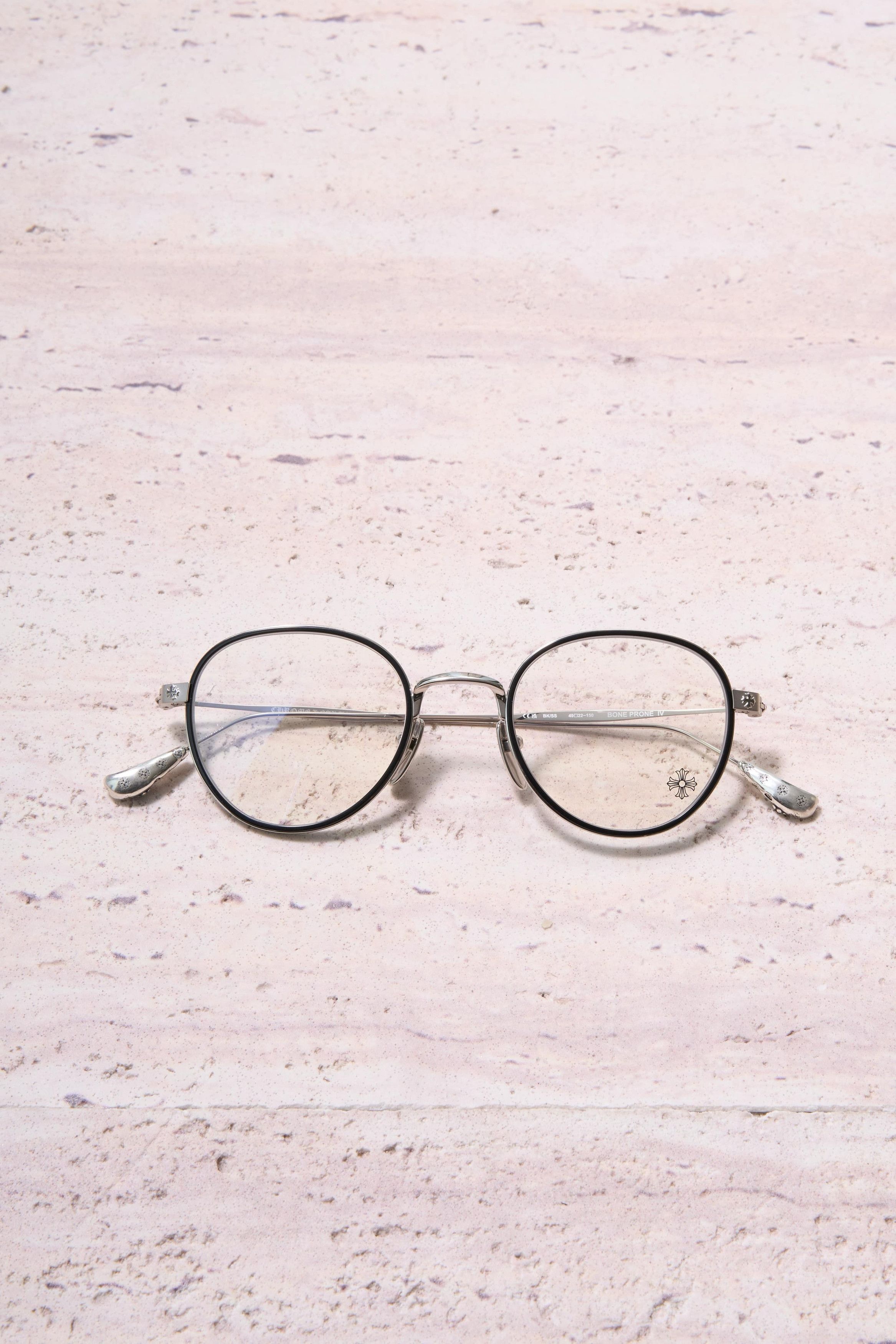Chrome Hearts CHROME HEARTS BONE PRONE IV GLASSES Size ONE SIZE - 6 Thumbnail