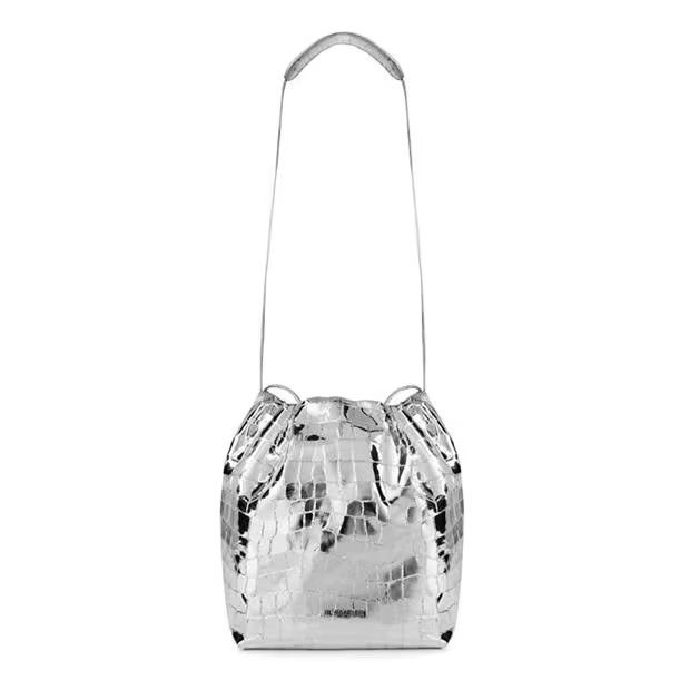 Jil Sander o1g2r1mq1024 Size: OS / Shoulder Bags in Silver Size ONE SIZE - 1 Thumbnail