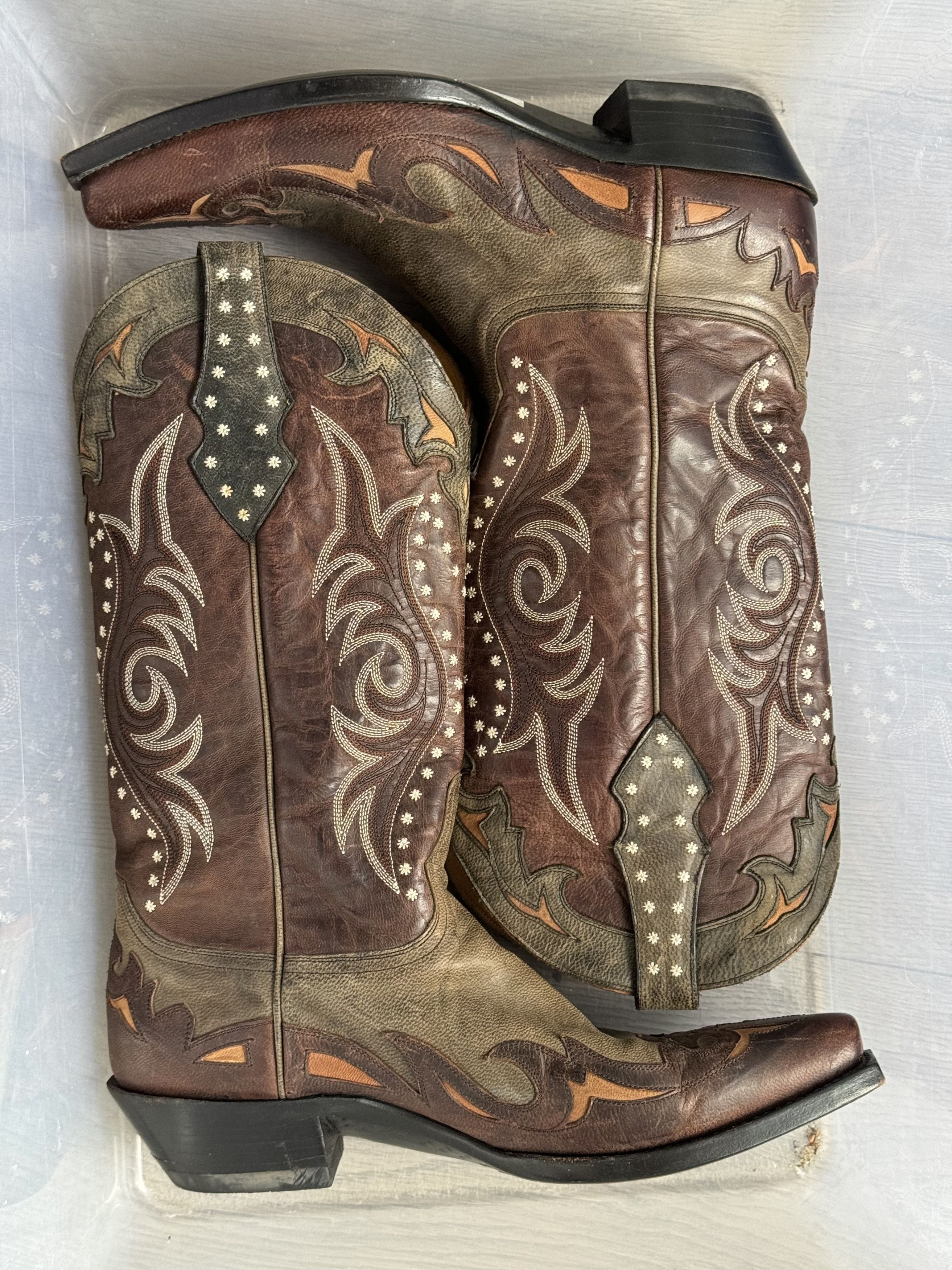 Old Gringo Old Gringo Leather Real Cowboy Boots Size US 12 / IT 42 - 1 Thumbnail