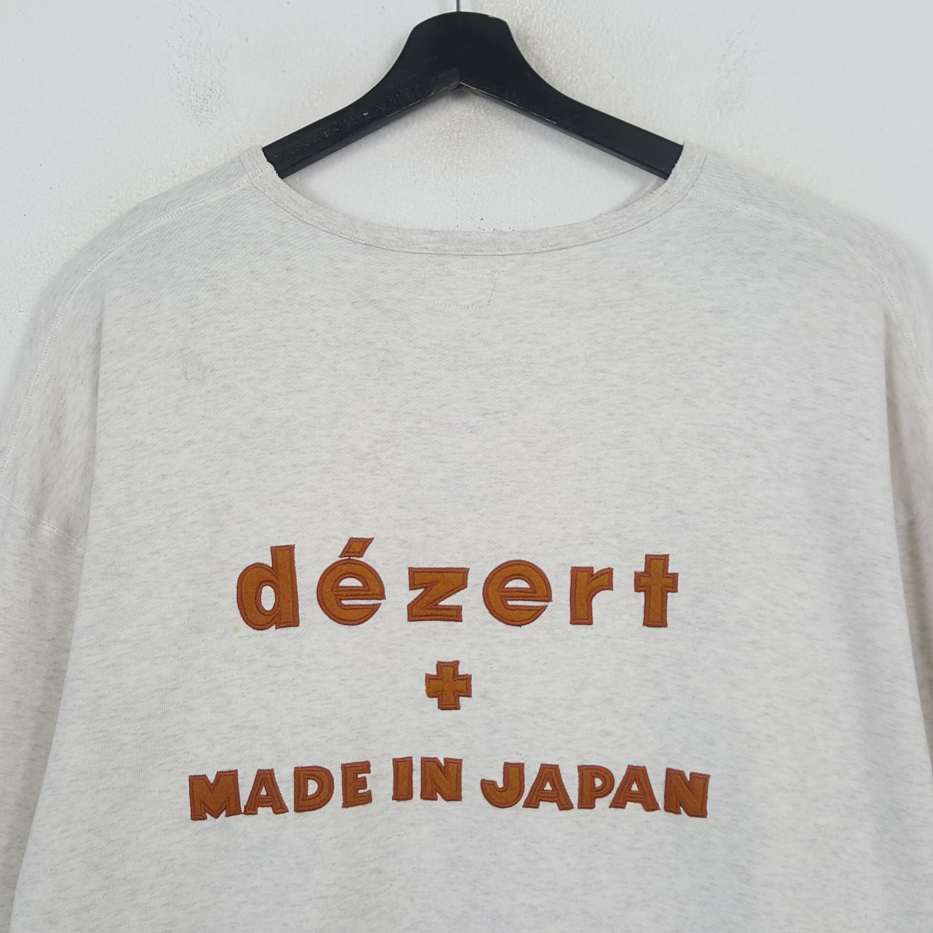 Vintage Dezert + Made In Japan Streetwear Sweatshirt C298N23 Size XXL / US 16-18 / IT 52-54 - 2 Thumbnail