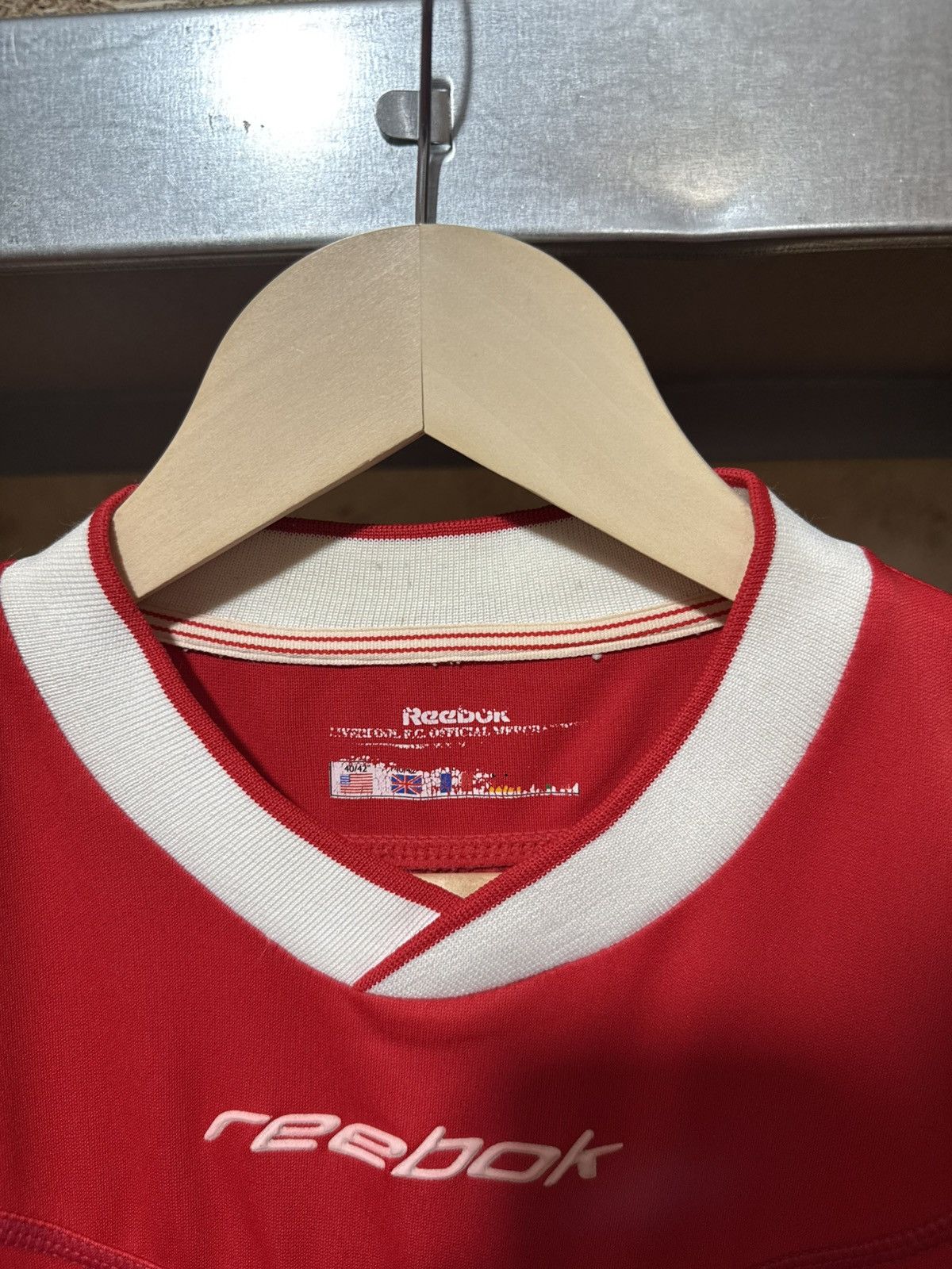 Reebok Vintage Reebok Liverpool 2002 2003 2004 Home Soccer Jersey Size US XL / EU 56 / 4 - 4 Thumbnail