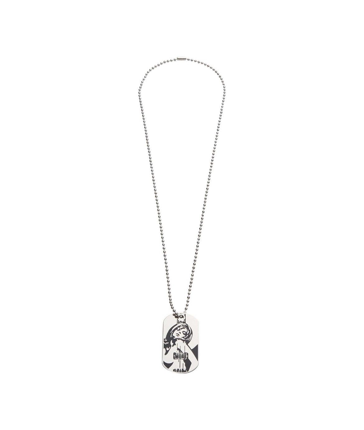 Hysteric Glamour HYSTERIC GLAMOUR DOG TAG NECKLACE GUITAR GIRL BALL CHAIN Size ONE SIZE - 2 Thumbnail