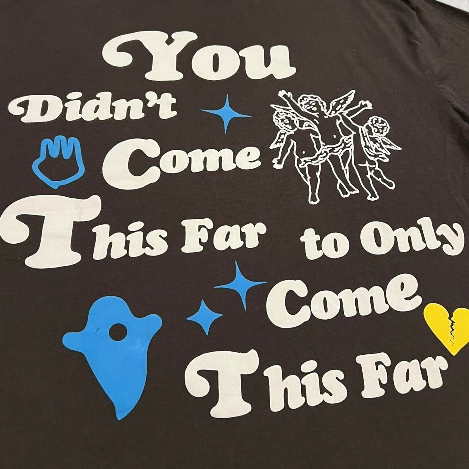 Other F2CE “You Didn’t Come This Far” Text Print Shirt Size US L / EU 52-54 / 3 - 2 Thumbnail