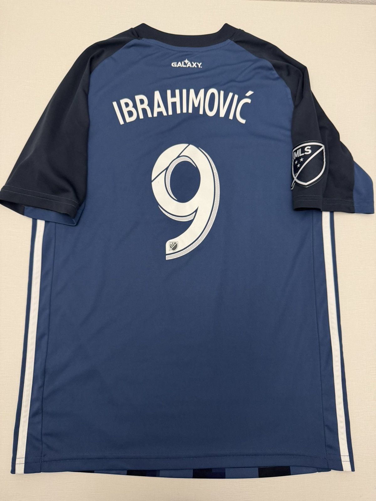 Adidas Adidas LA Galaxy Away Ibrahimovic 9 Navy Size Youth Large Size US XS / EU 42 / 0 - 2 Thumbnail