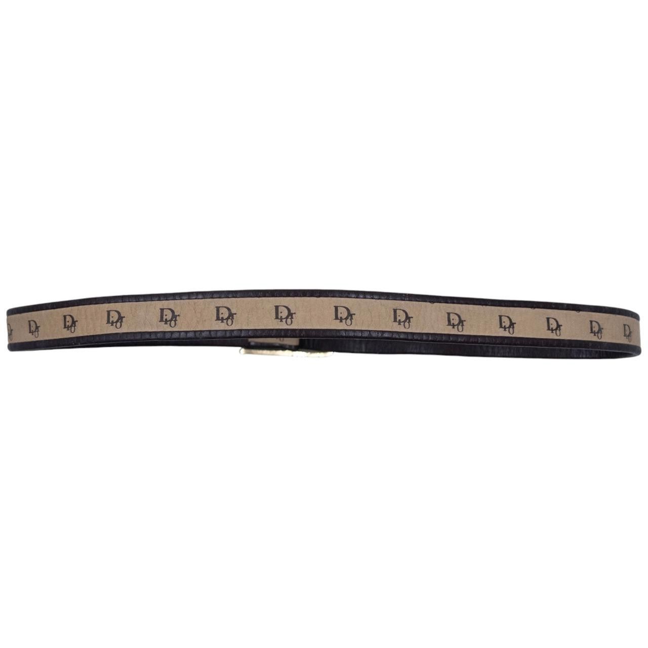 Dior Vintage Dior Monogram Belt Size W26 Size ONE SIZE - 2 Thumbnail