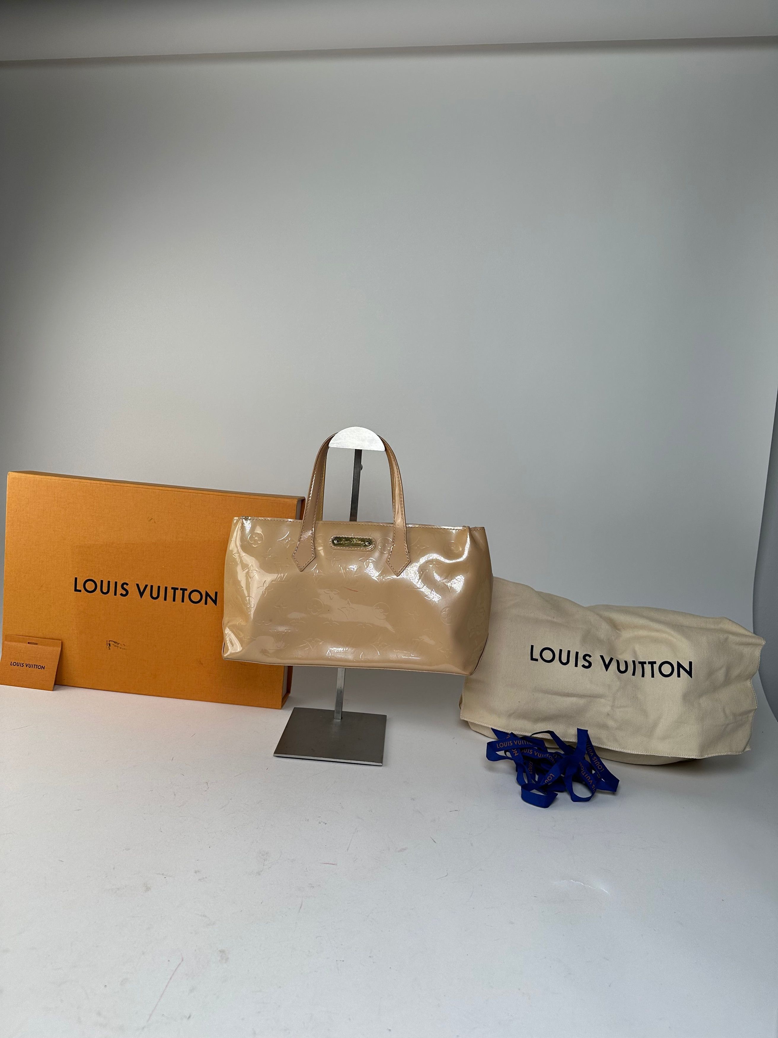 Louis Vuitton Vintage Monogram Vernis Handbag Beige Size ONE SIZE - 1 Thumbnail