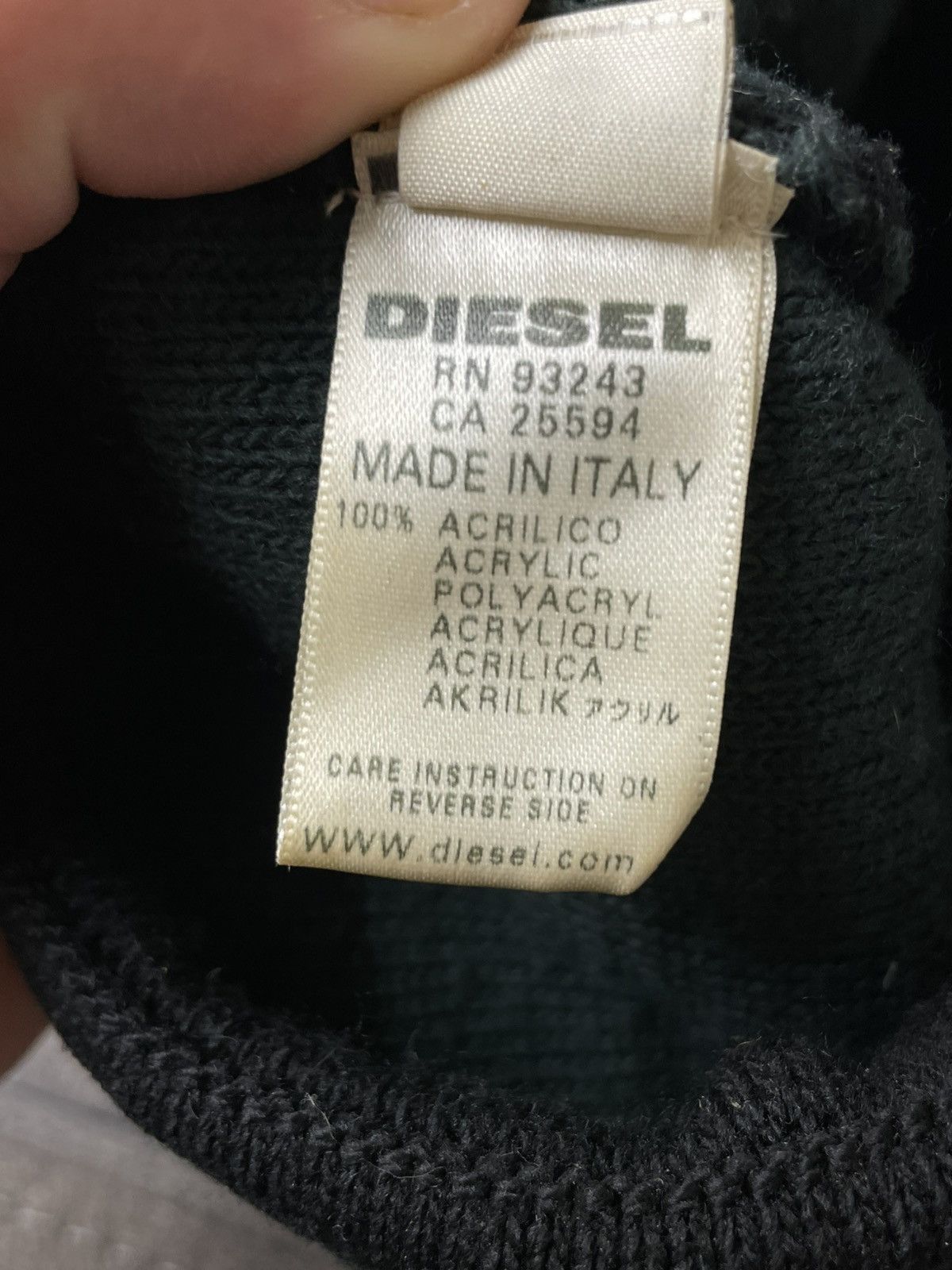 Diesel Diesel beanie Size ONE SIZE - 6 Thumbnail