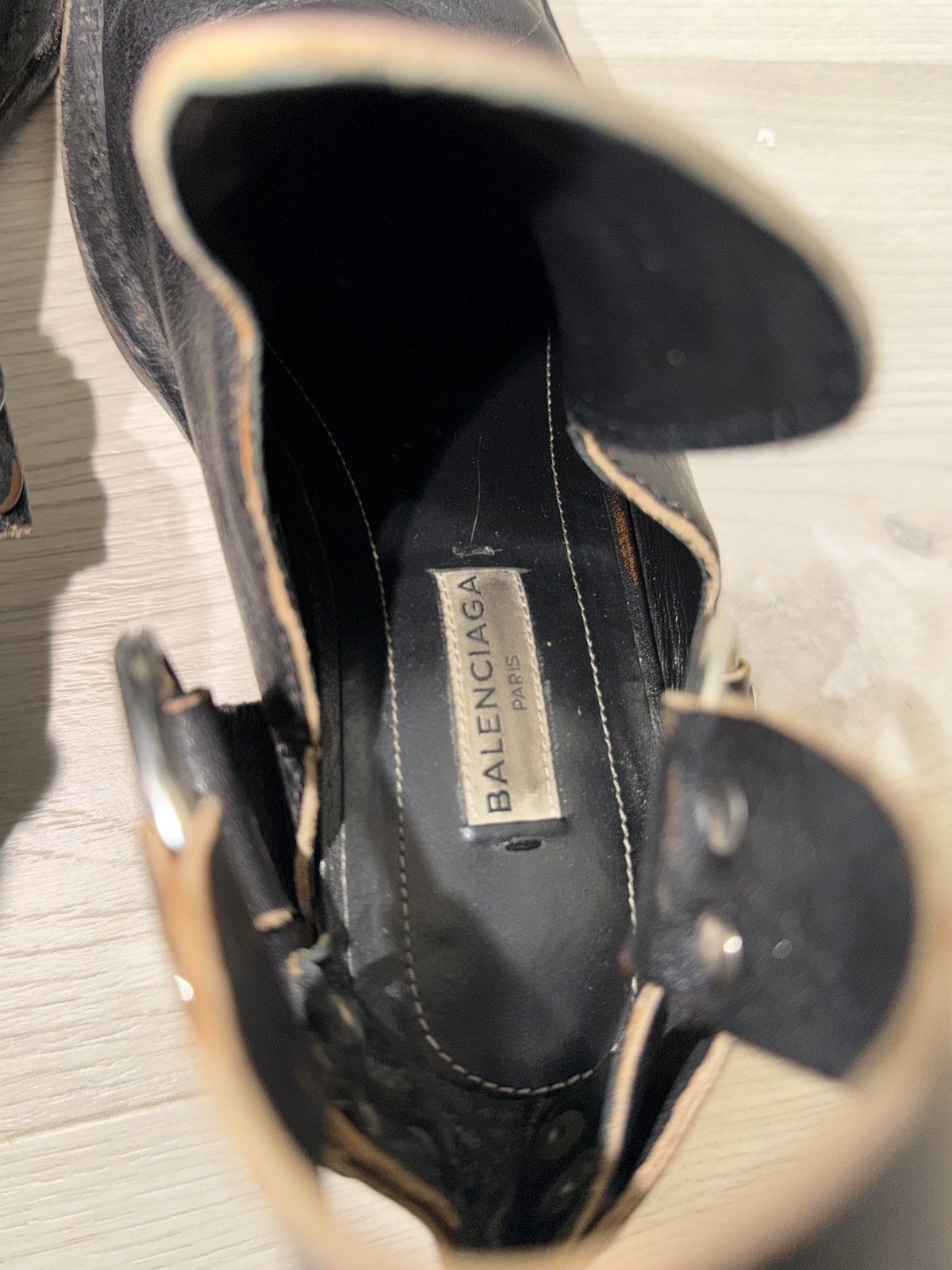 Balenciaga Santiago Ankle Harness Boots Size US 6 / IT 36 - 11 Thumbnail