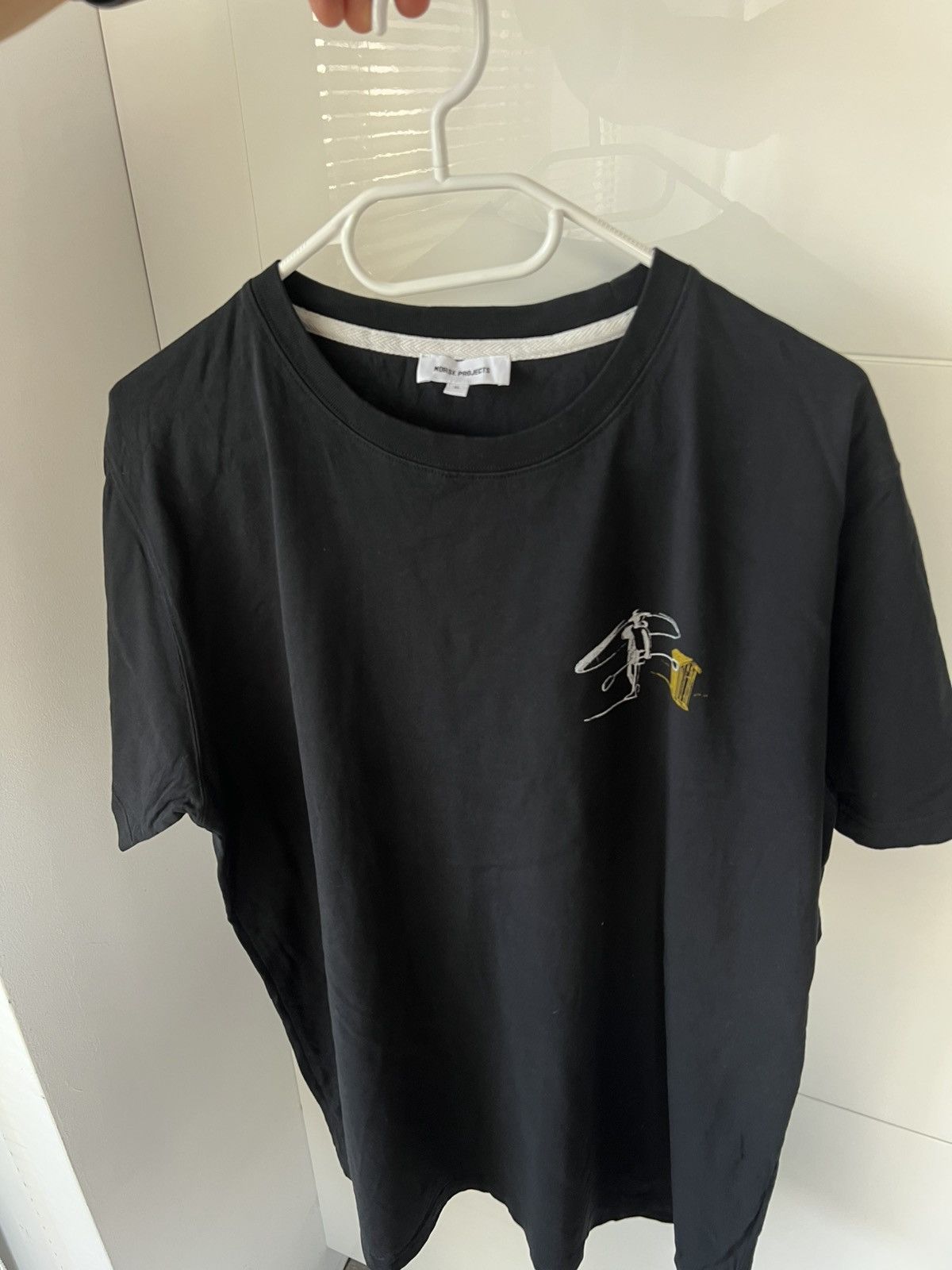 Norse Projects Norse Projects X Daniel Frost Kayak Avant Garde Bug Logo Tee Size US XL / EU 56 / 4 - 4 Thumbnail