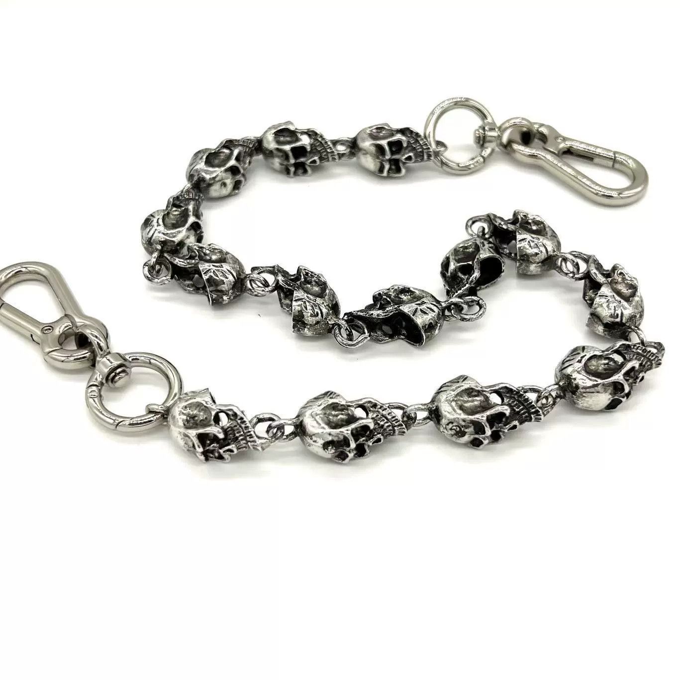 Vintage Retro hip-hop punk style jeans waist chain Size ONE SIZE - 4 Thumbnail