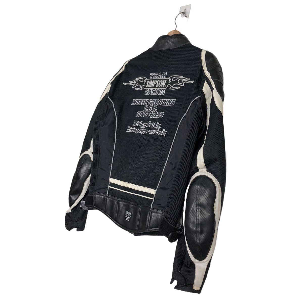 Japanese Brand 🔥VINTAGE SIMPSON RACING NORTH CAROLINA USA SINCE 1959 Size US L / EU 52-54 / 3 - 10 Thumbnail