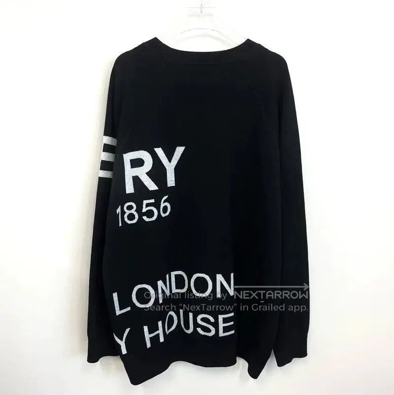 Burberry Burberry Black Knit Sweater for Women. Size XL / US 12-14 / IT 48-50 - 2 Thumbnail