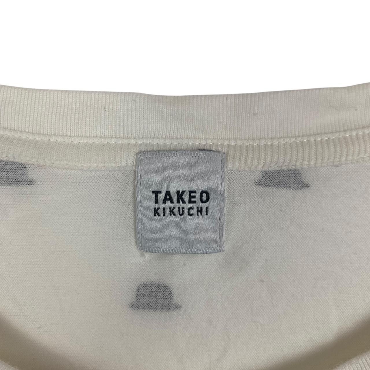 Takeo Kikuchi TAKEO KIKUCHI JAPAN Bowler Hat Over Print AOP Tee Shirt Size M / US 6-8 / IT 42-44 - 3 Thumbnail