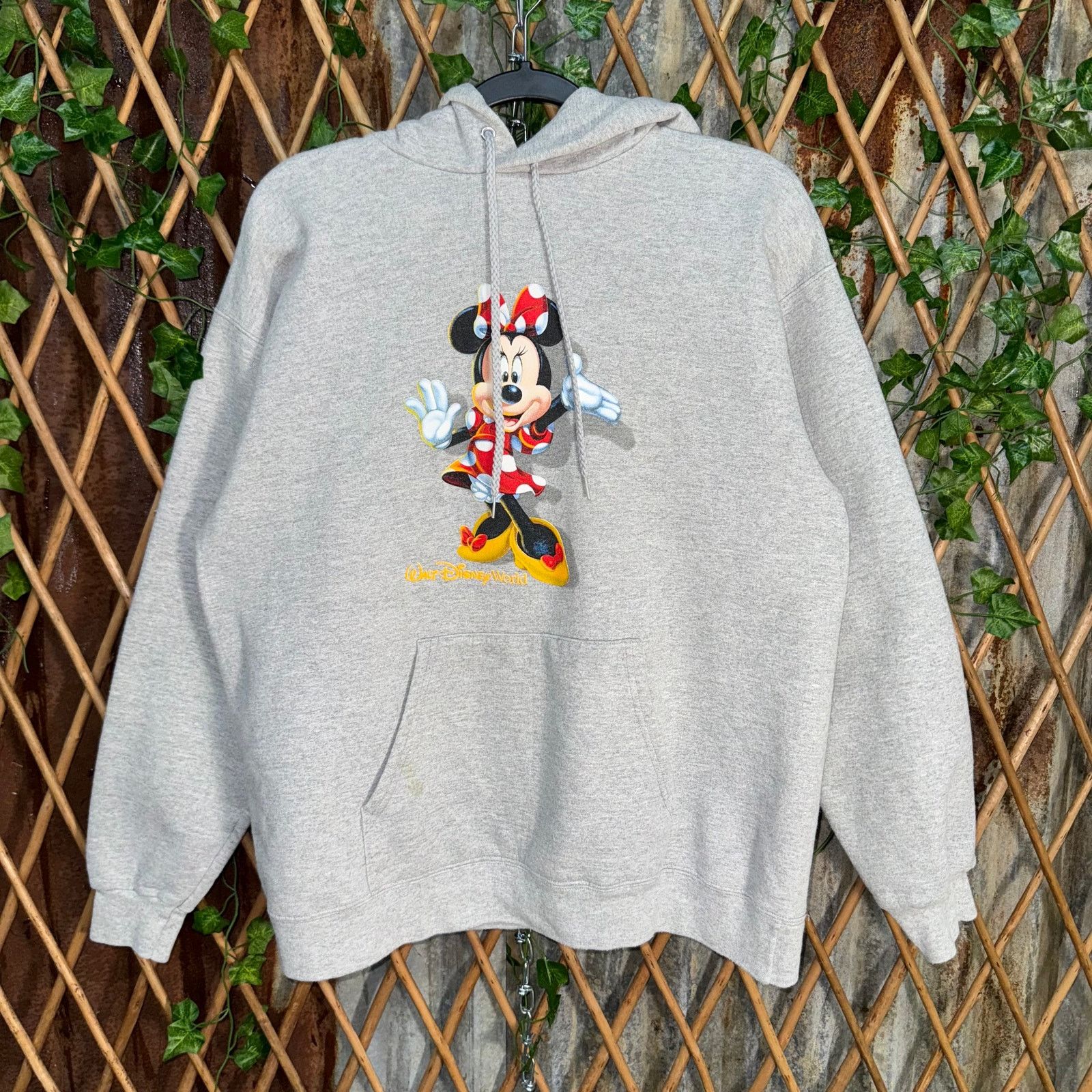 Disney Vintage Y2K Walt Disney World Minnie mouse 1990s eramhoodie Size US L / EU 52-54 / 3 - 1 Thumbnail