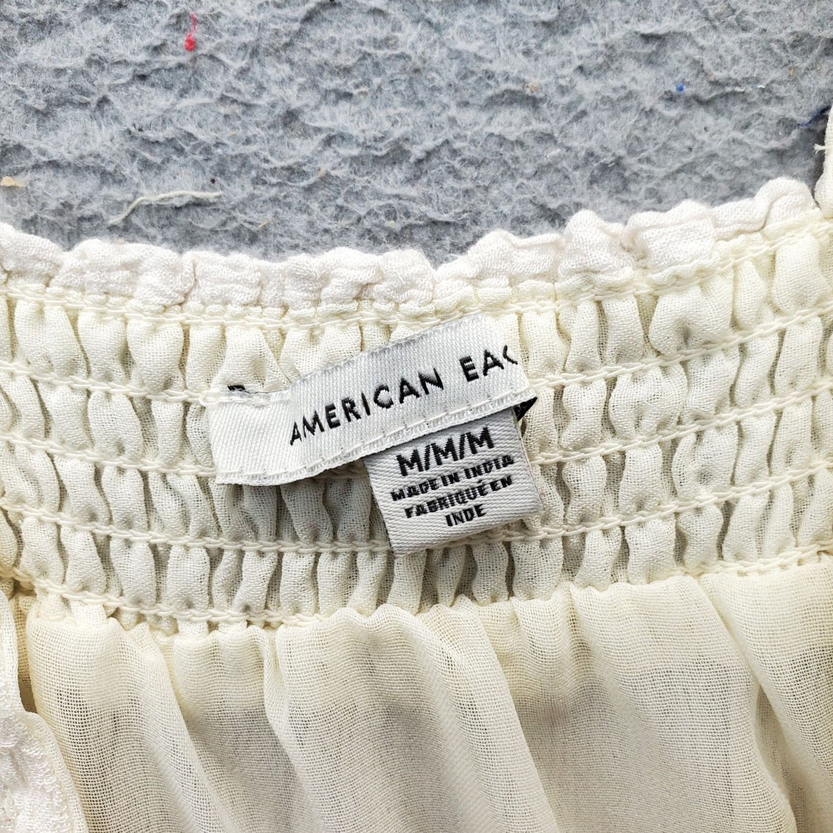 American Eagle Outfitters American Eagle Outfitters Mini Dress Womens M Tan Lined Tiered Wide Strap Size M / US 6-8 / IT 42-44 - 6 Thumbnail
