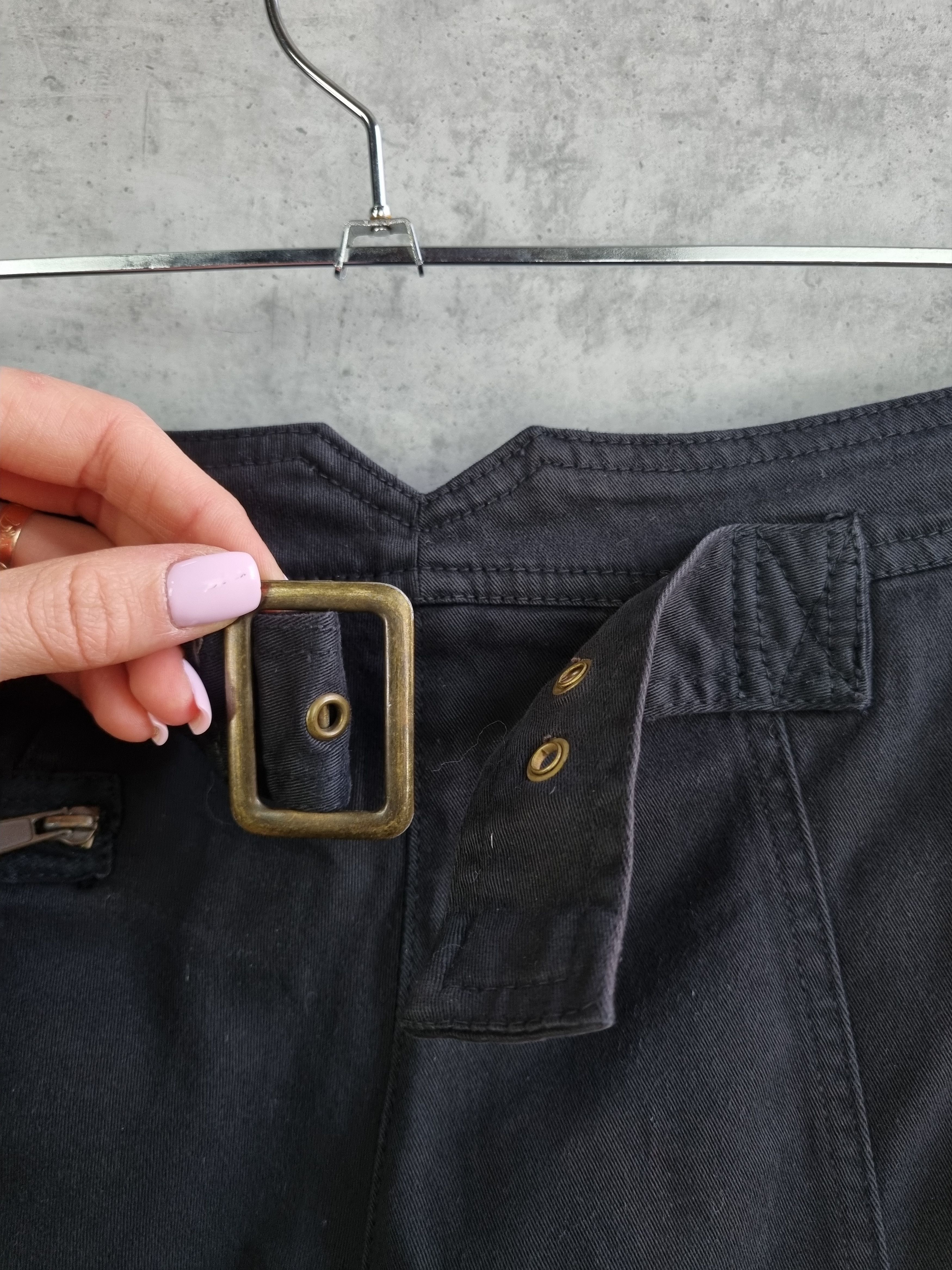 Japanese Brand × Seditionaries Double Cargo Big Pockets Vintage Cotton Pants Size US 28 / EU 44 - 13 Thumbnail