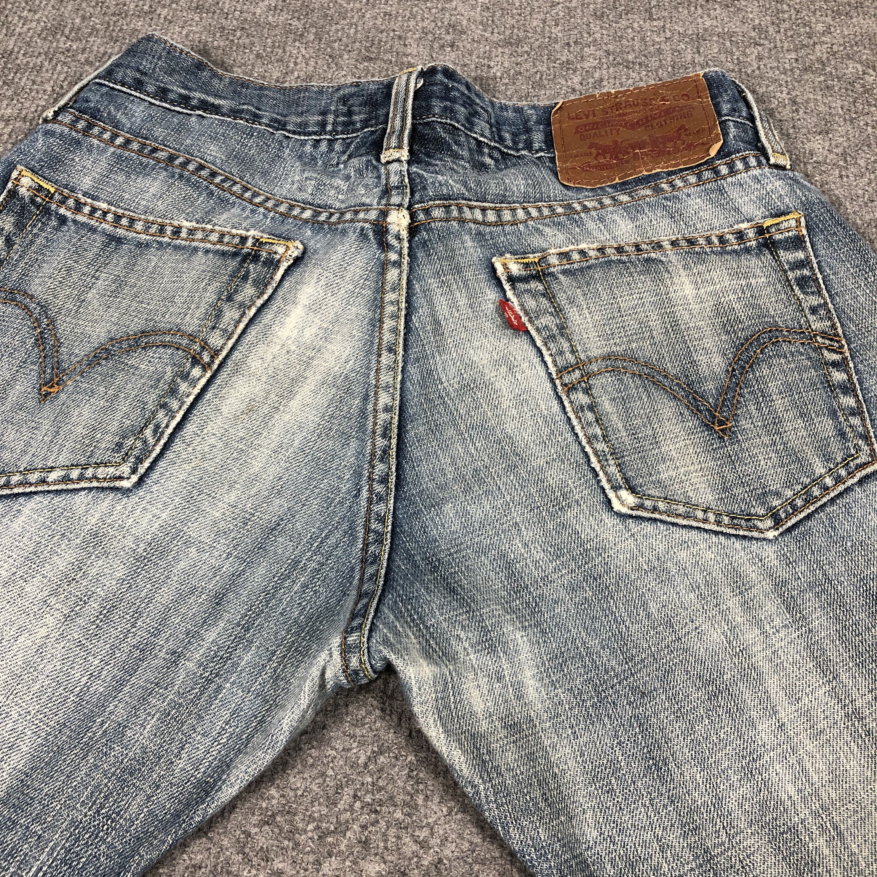 Levi's × Vintage Womens Vintage Levis 514 Jeans Slim Straight L893W Size 30" / US 8 / IT 44 - 7 Thumbnail