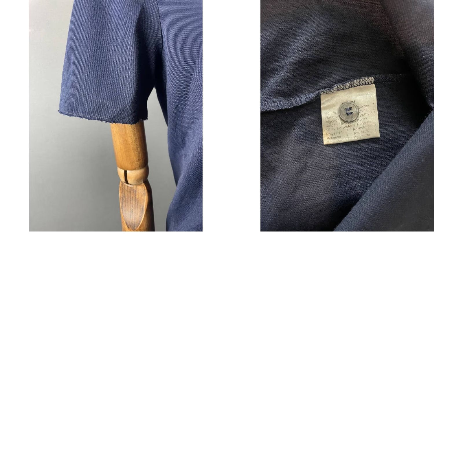 Lacoste Lacoste Mens Regular-Fit Casual Shirt Navy 40 Button-Down Front Pockets Shirt Regular Mens Navy Front Pockets Size US L / EU 52-54 / 3 - 9 Thumbnail