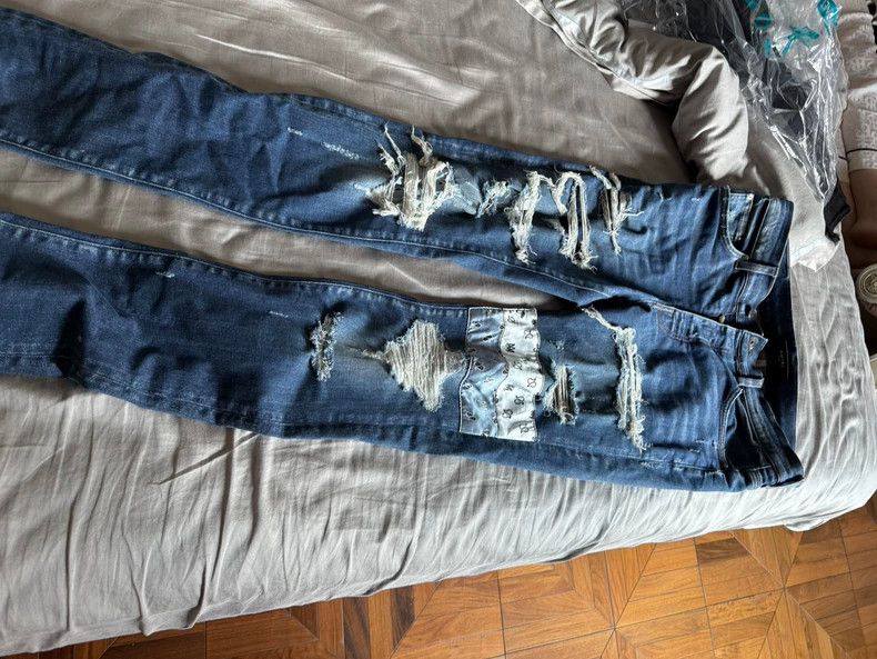 Amiri Amiri distressed denim pants Size US 34 / EU 50 - 5 Thumbnail