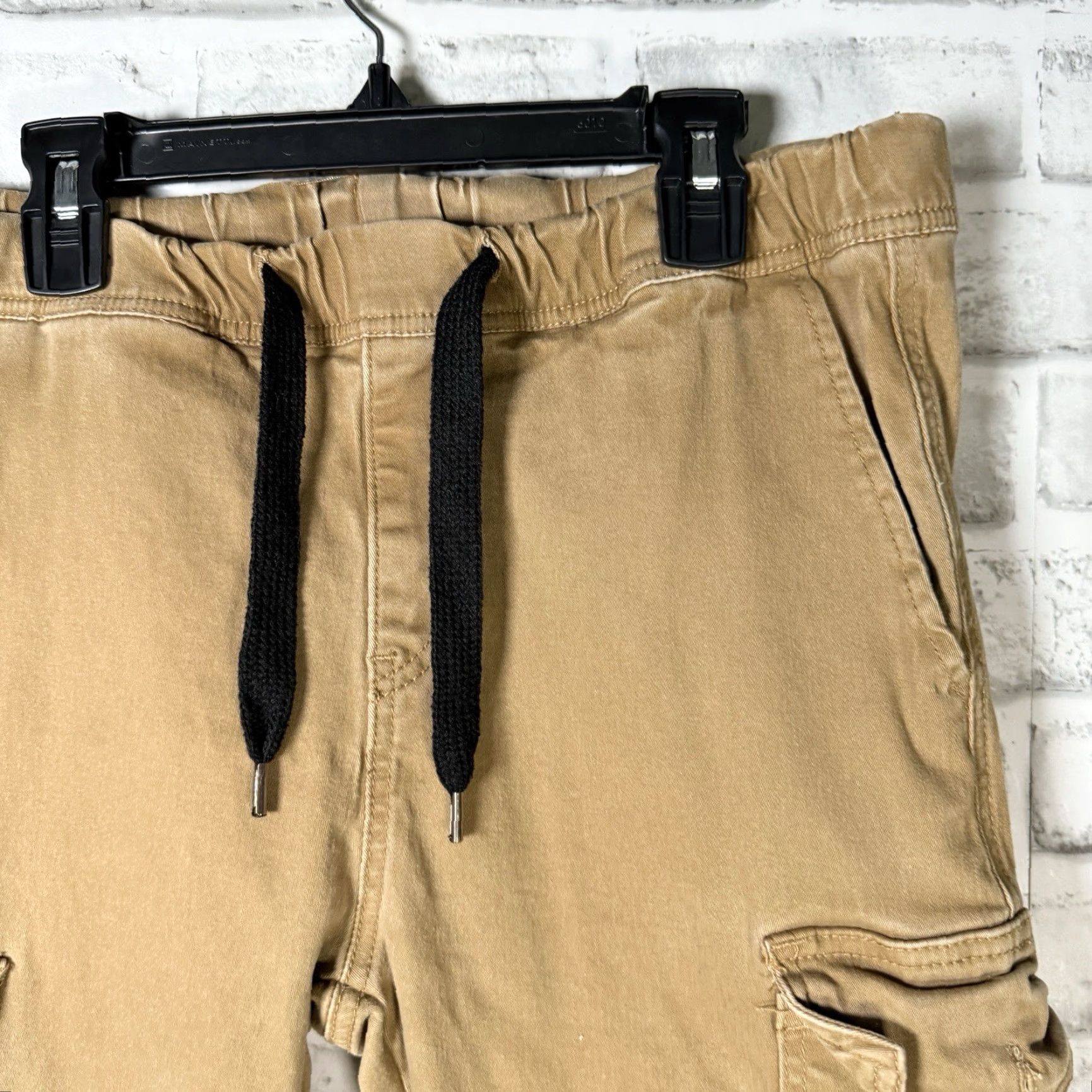 Southpole SouthPole Cargo Hiking Pants Mens Size M Drawstring Brown Size US 31 - 2 Thumbnail