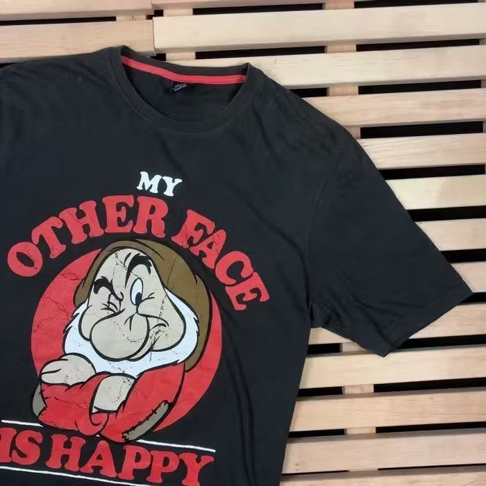 Band Tees × Disney × Vintage Mens Vintage 90s T Shirt Disney Size L Size US L / EU 52-54 / 3 - 2 Thumbnail