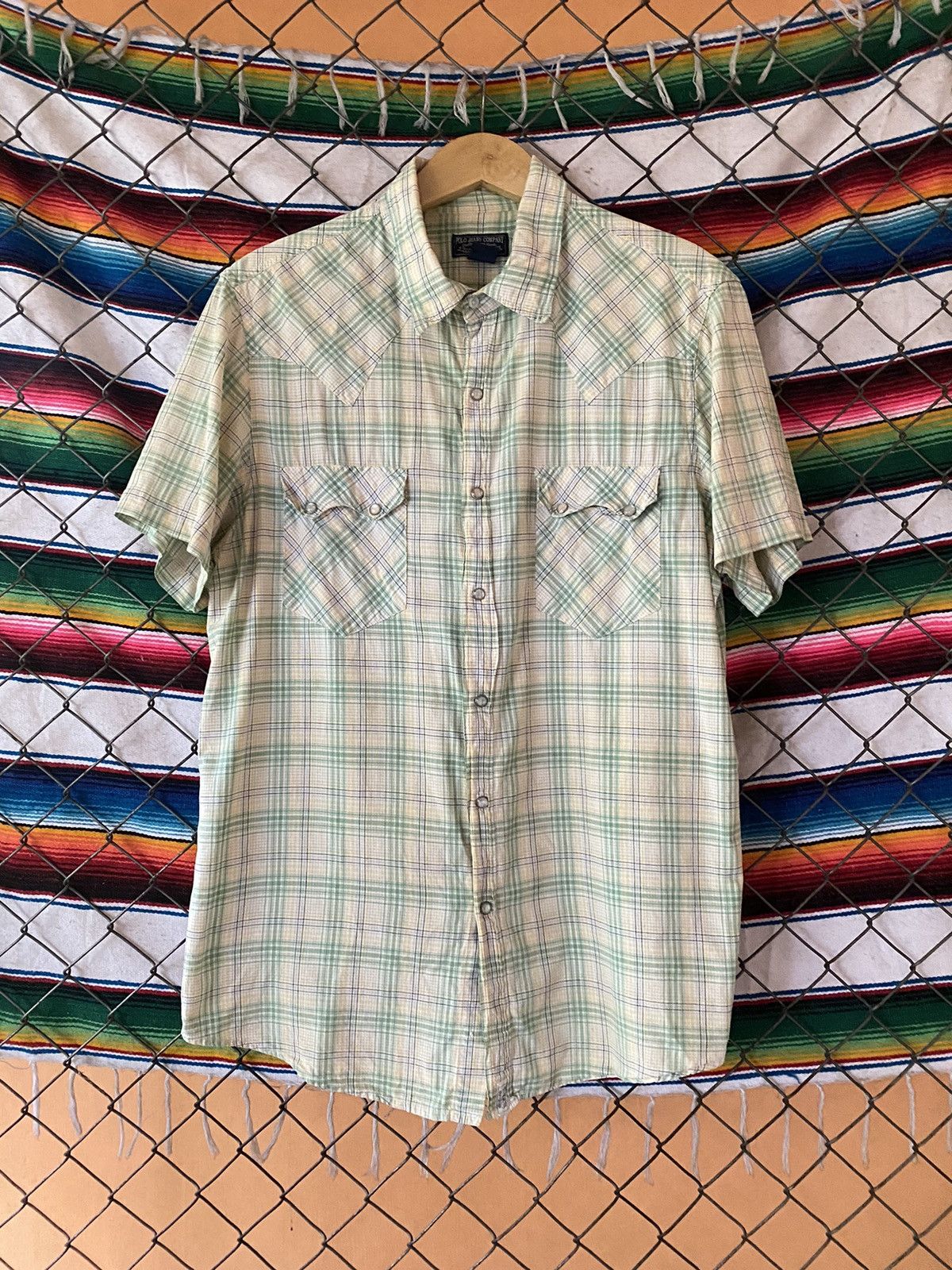 Polo Ralph Lauren × Vintage Polo jeans company button shirt Size US L / EU 52-54 / 3 - 1 Thumbnail