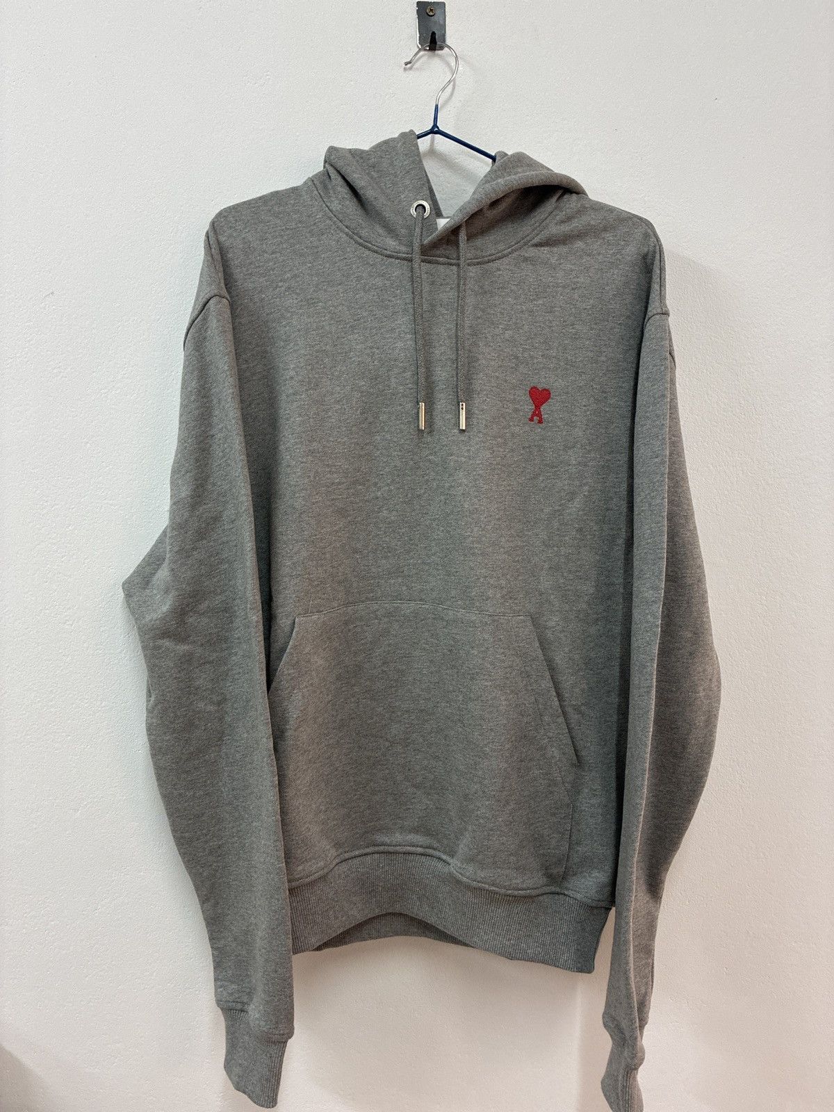 AMI Hoodie Ami Paris Ami De Coeur grey Size US S / EU 44-46 / 1 - 1 Thumbnail