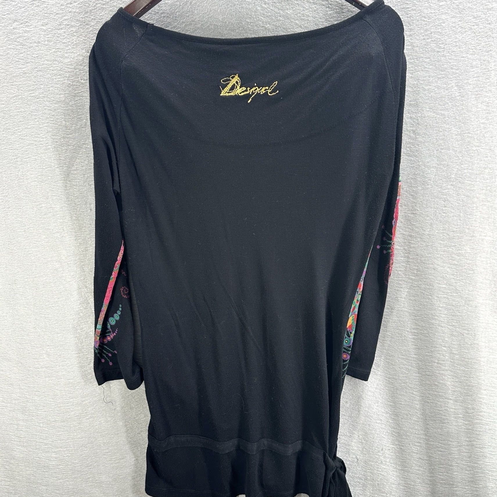 Desigual Desigual Dress Women’s Small Mandala Boho Witchy Y2k Jersey Retro Festival Size S / US 4 / IT 40 - 5 Thumbnail