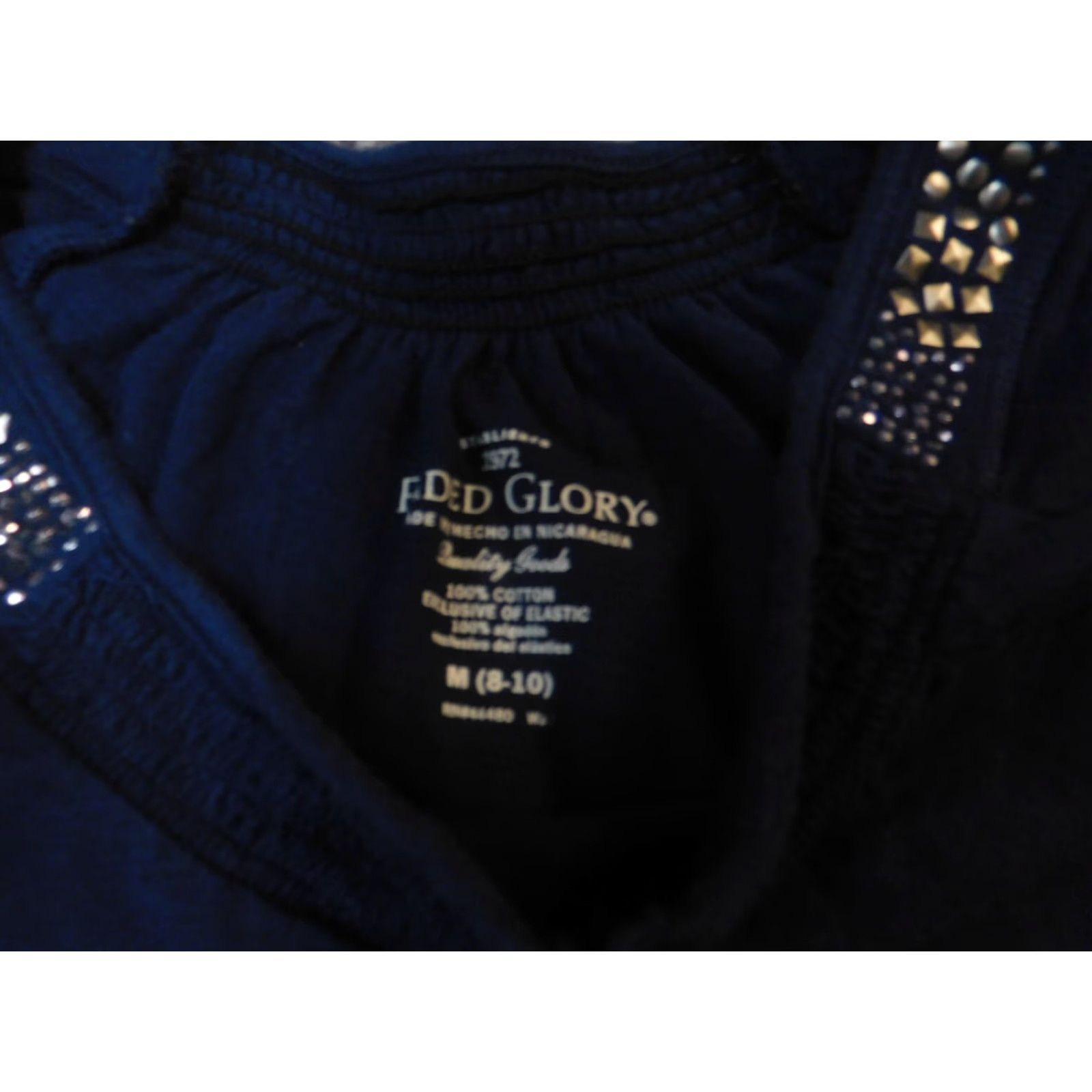 Faded Glory **Faded Glory Womens Blue Collared Medium Blouse Pullover** User: **Faded Glory Womens Medium Blue Collared Blouse Pullover** Size M / US 6-8 / IT 42-44 - 6 Thumbnail