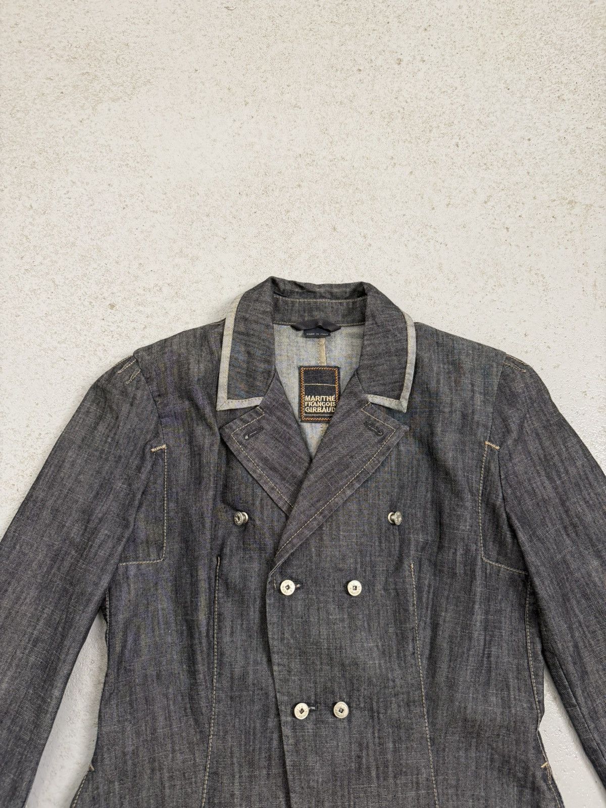 Marithe + Francois Girbaud Marithe Francois Girbaud Denim Streetwear Jacket Size M / US 6-8 / IT 42-44 - 6 Thumbnail