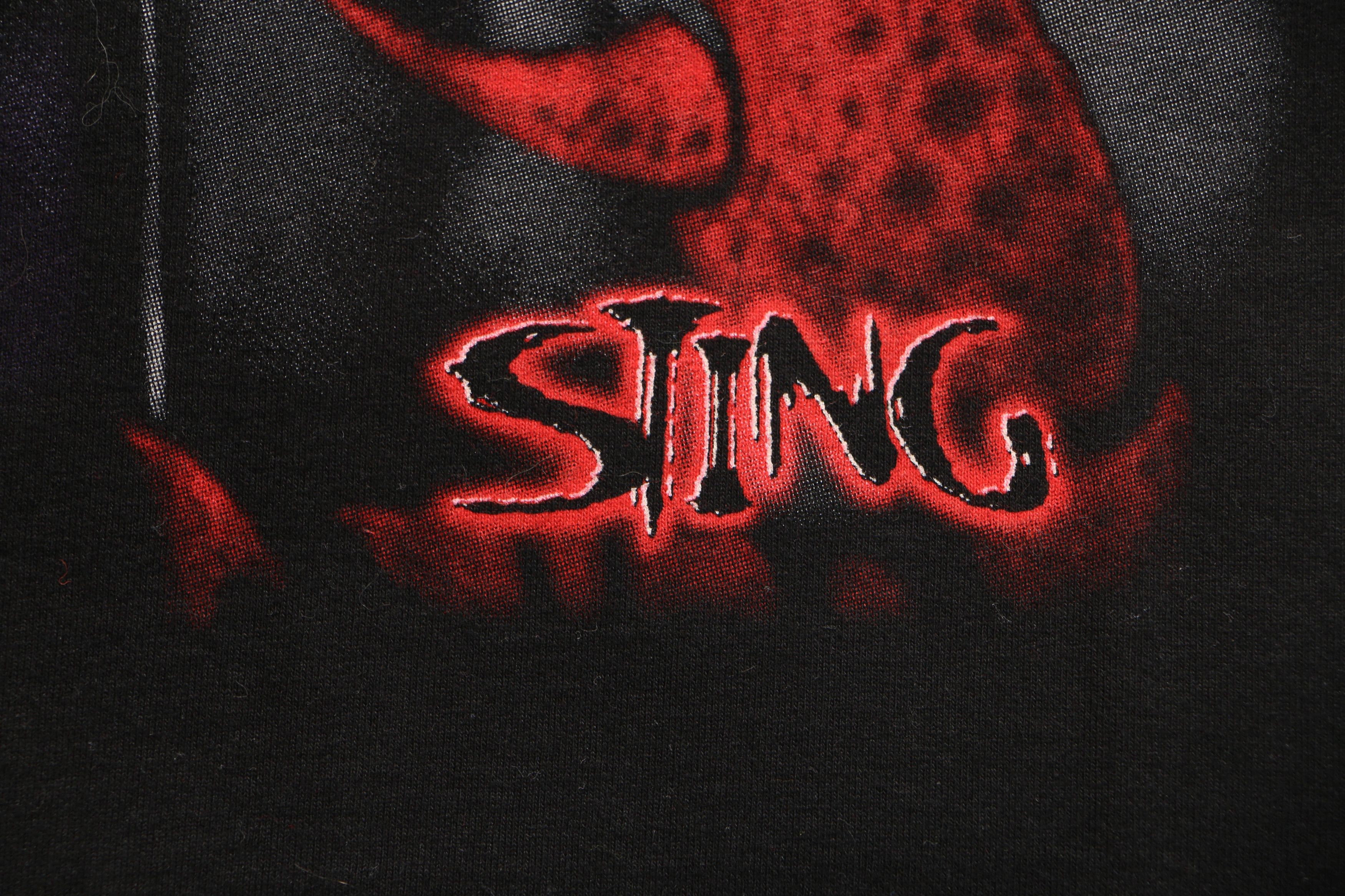 WCW/nWo Vintage Black T-shirt – Sting NWO Wolfpack – Made in USA Size US M / EU 48-50 / 2 - 4 Thumbnail
