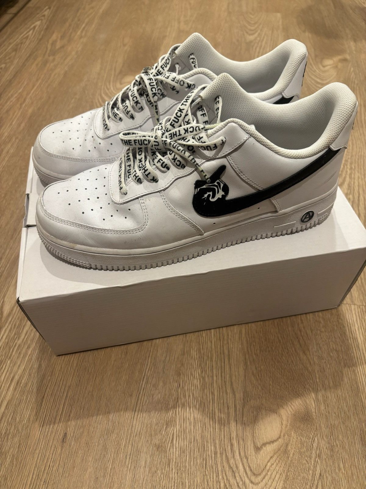 ineverheardofyou Ineverheardofyou Airforce 1 Low Size US 11 / EU 44 - 1 Thumbnail