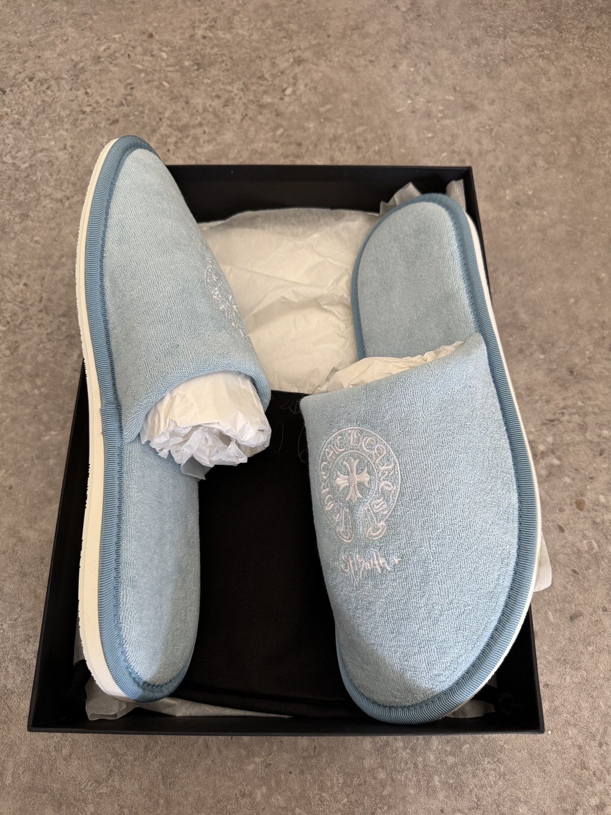 Chrome Hearts Chrome Hearts Hotel Slippers St Barths Size US 11 / EU 44 - 7 Thumbnail